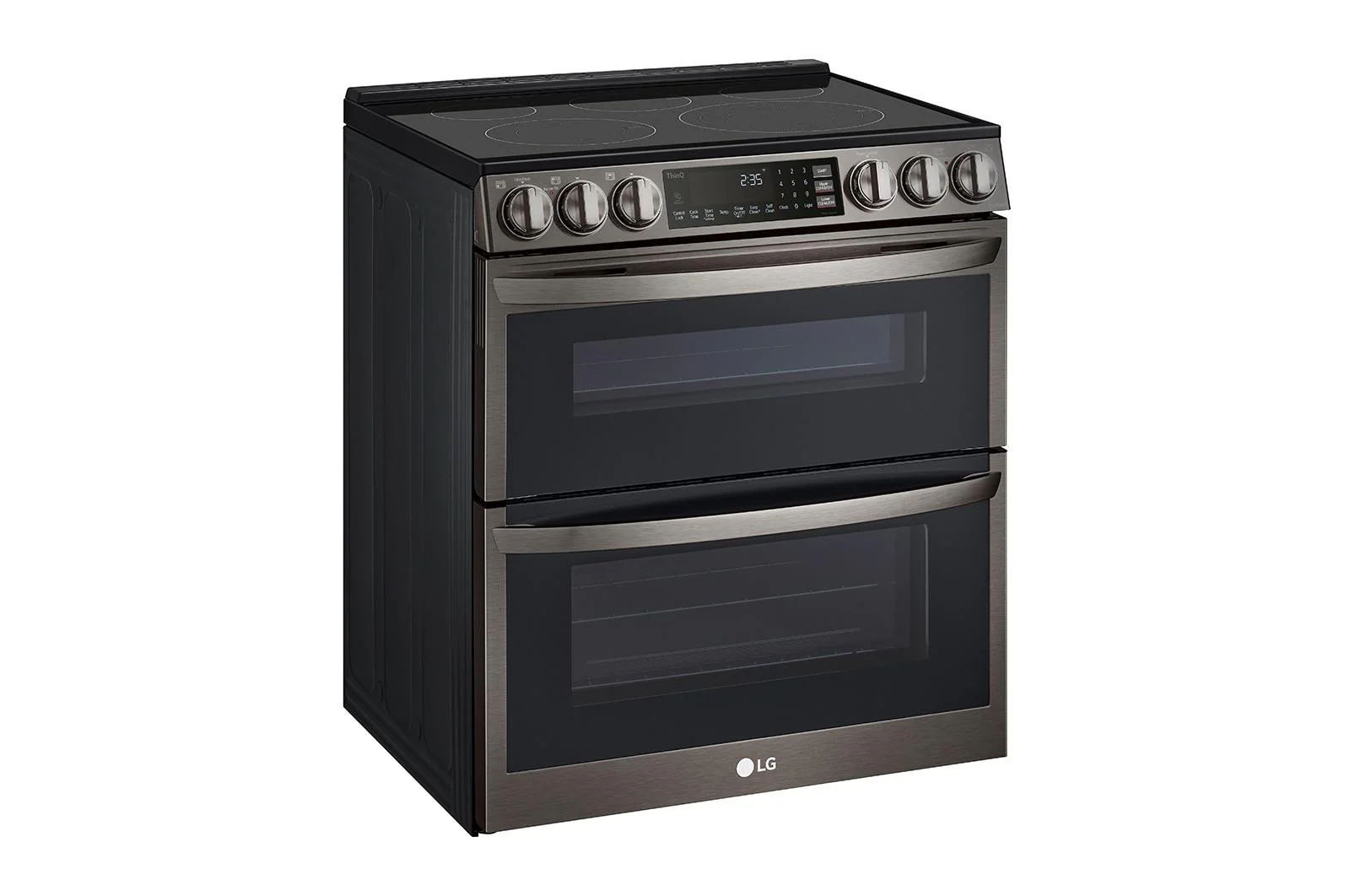 Lg LTEL7337D 7.3 cu. ft. Smart Electric Double Oven Slide-in Range with InstaView®, ProBake® Convection, Air Fry, and Air Sous Vide - Image 3