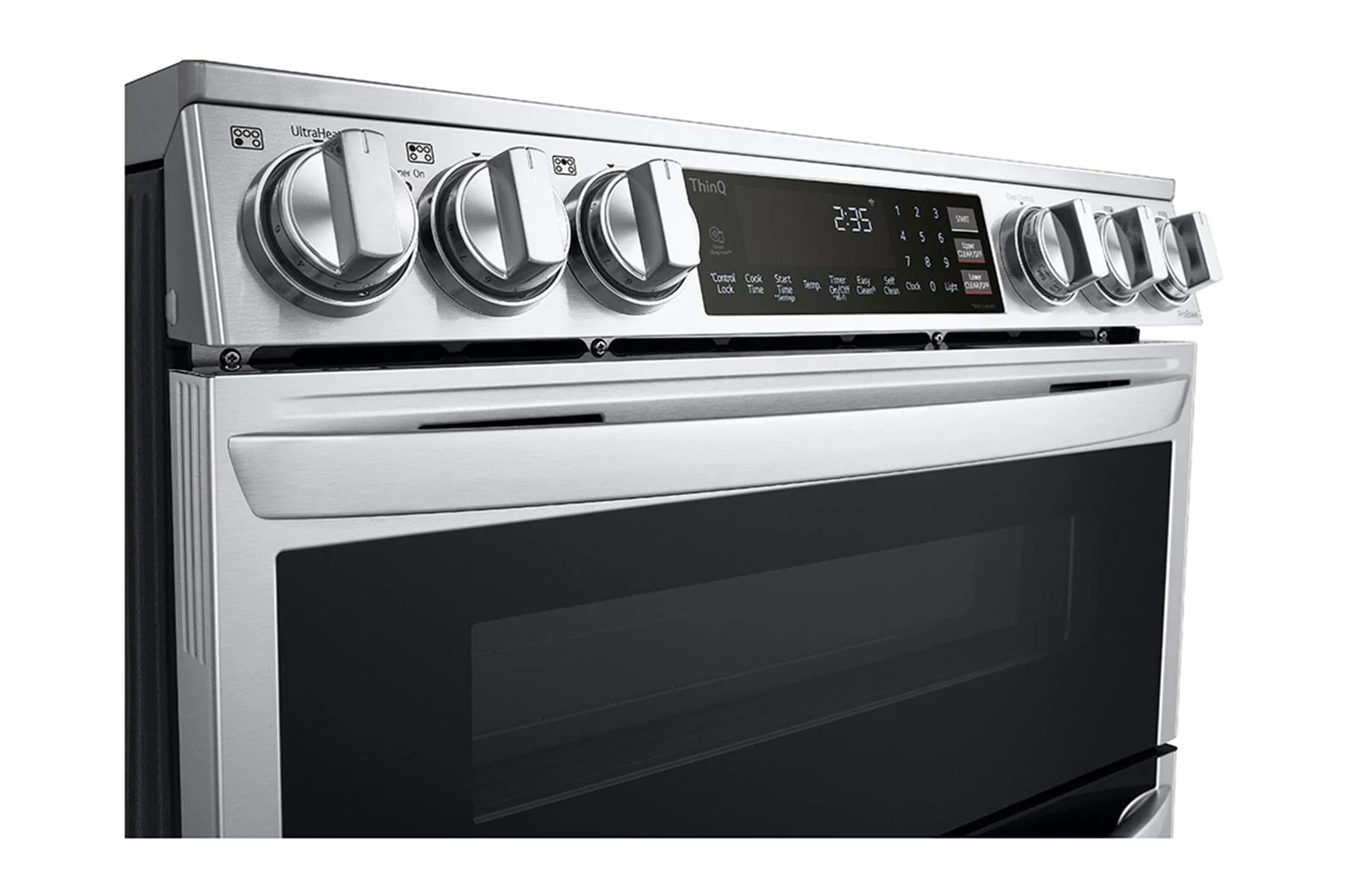 Lg LTEL7337F 7.3 cu. ft. Smart Electric Double Oven Slide-in Range with InstaView®, ProBake® Convection, Air Fry, and Air Sous Vide - Image 8