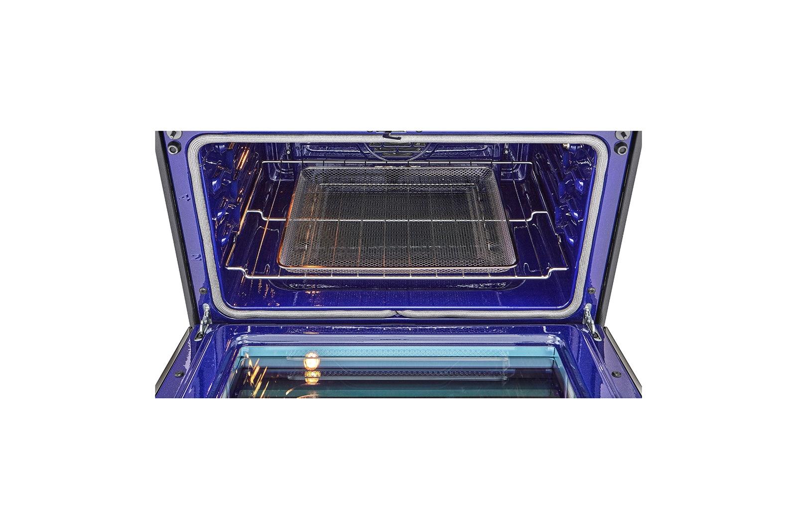 Lg LTGL6937D 6.9 cu. ft. Smart Gas Double Oven Slide-in Range with InstaView®, ProBake® Convection, Air Fry, and Air Sous Vide - Image 7