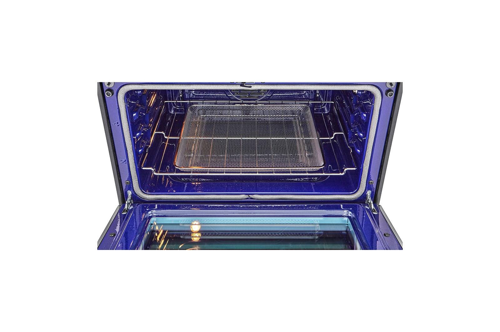 Lg LTGL6937F 6.9 cu. ft. Smart Gas Double Oven Slide-in Range with InstaView®, ProBake® Convection, Air Fry, and Air Sous Vide - Image 7