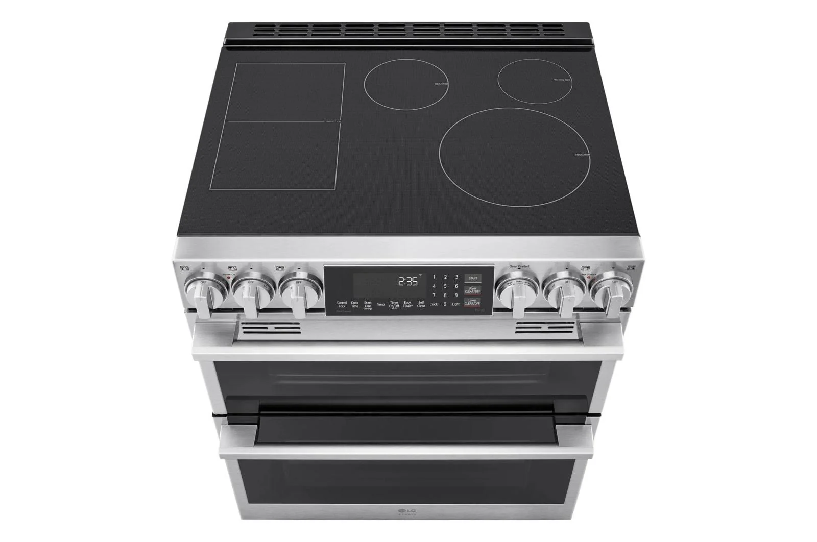 LTIS7338XE LG STUDIO 7.3 cu. ft. Double Oven Induction Slide-in Range with Probake® Convection and Air Fry - Image 12