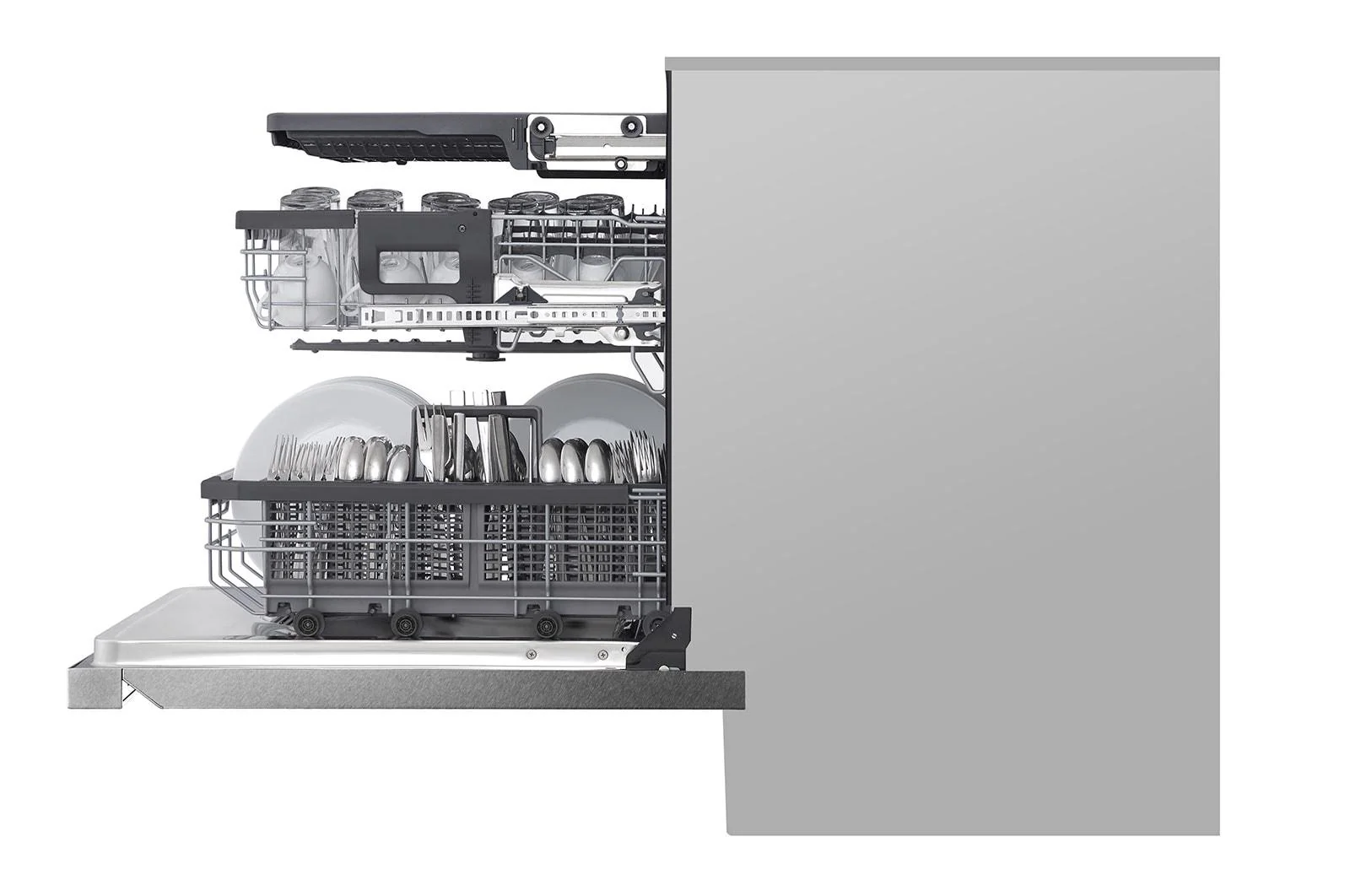 LUDP8908SN LG SIGNATURE Top Control Smart Wi-Fi Enabled Dishwasher with TrueSteam® and QuadWash™ - Image 12