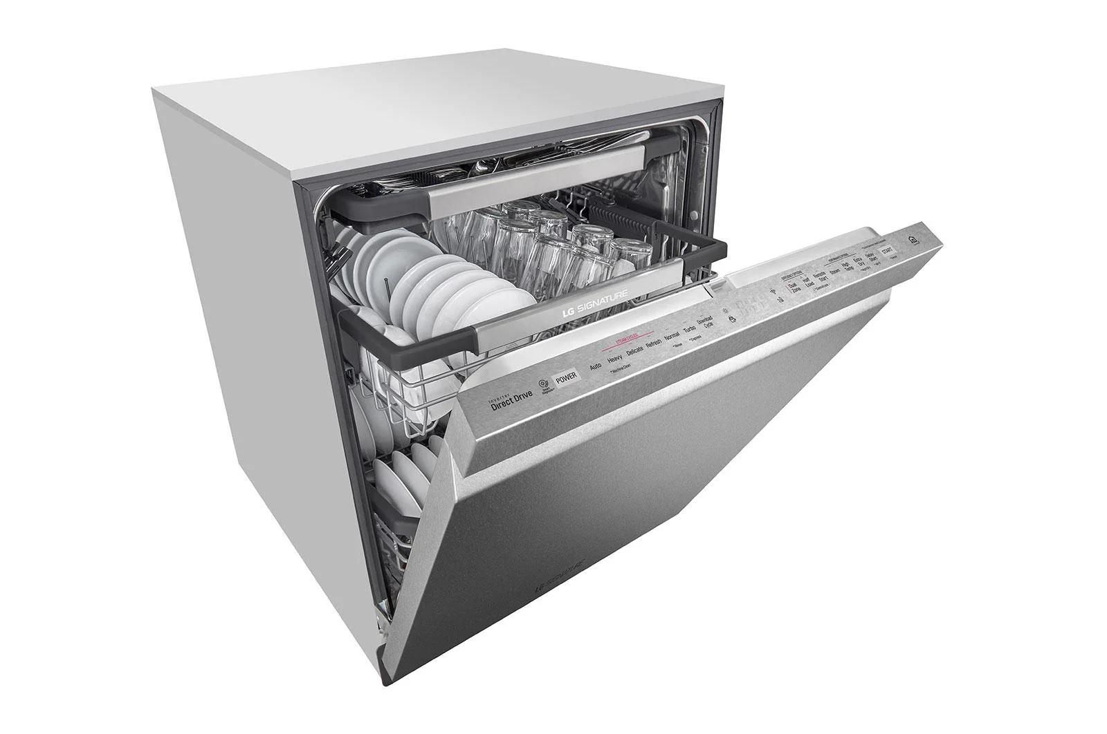 LUDP8908SN LG SIGNATURE Top Control Smart Wi-Fi Enabled Dishwasher with TrueSteam® and QuadWash™ - Image 3