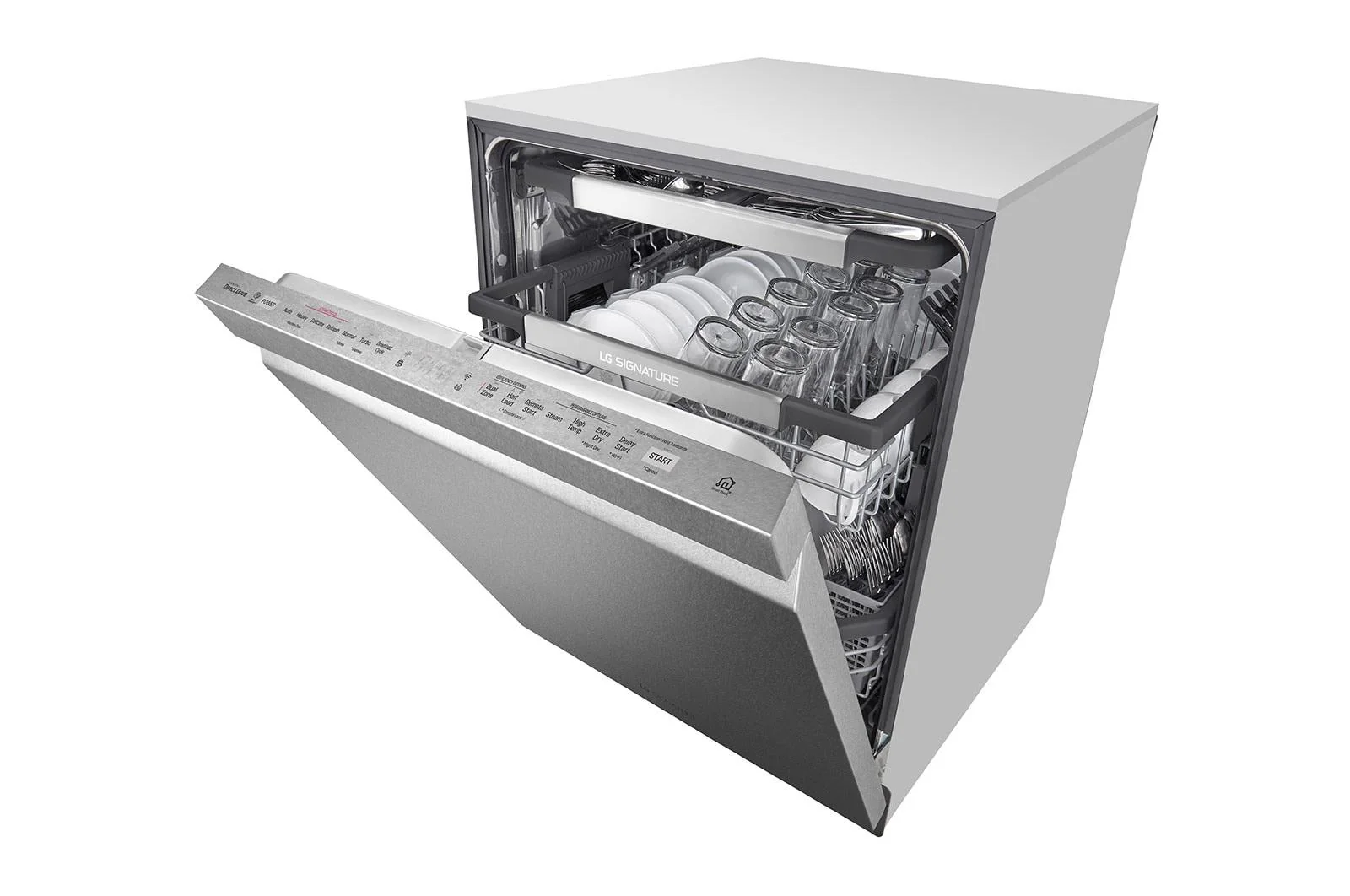 LUDP8908SN LG SIGNATURE Top Control Smart Wi-Fi Enabled Dishwasher with TrueSteam® and QuadWash™ - Image 4