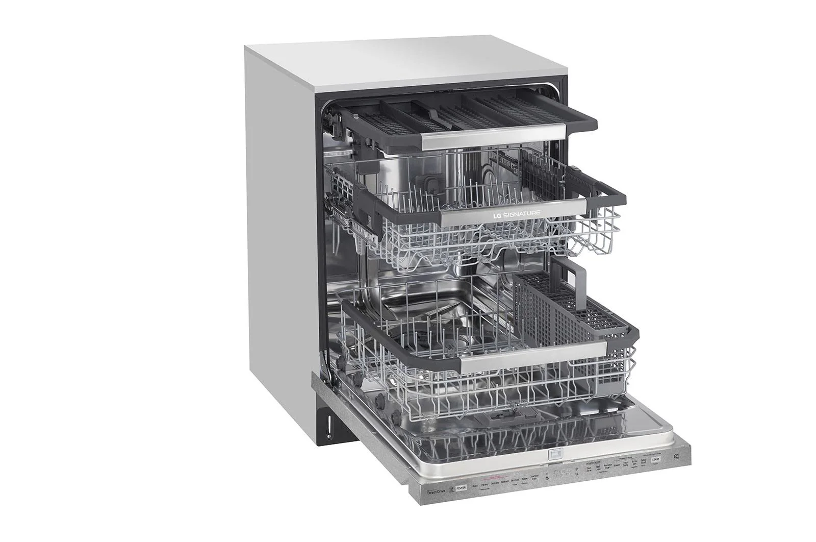 LUDP8908SN LG SIGNATURE Top Control Smart Wi-Fi Enabled Dishwasher with TrueSteam® and QuadWash™ - Image 8