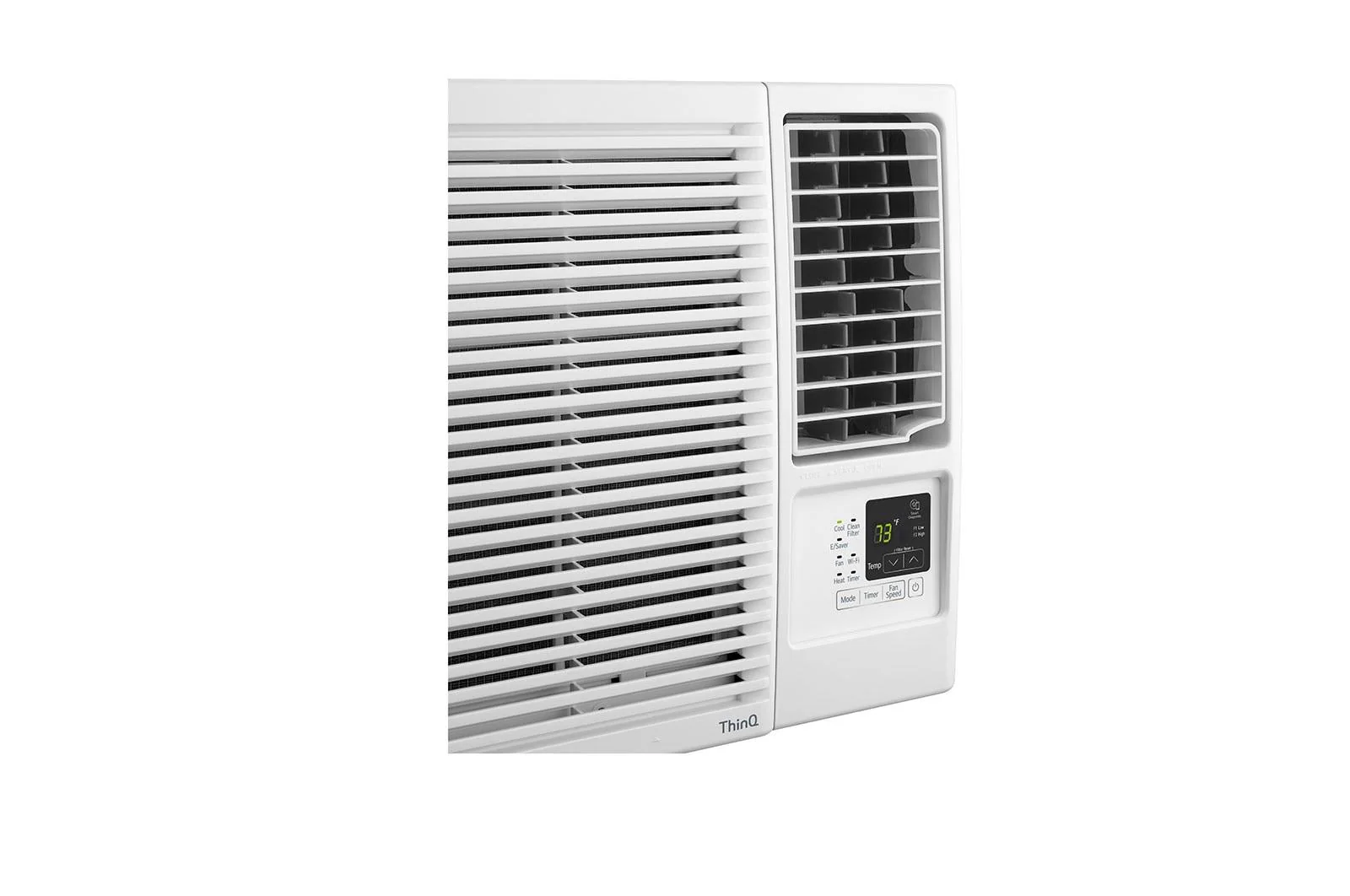 LG 7,500 BTU Smart Wi-Fi Enabled Window Air Conditioner, Cooling & Heating - Image 4