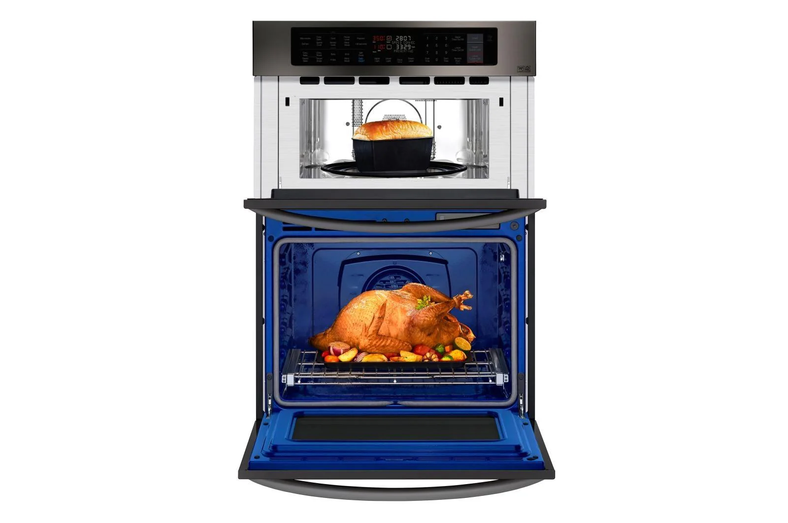 1.7/4.7 cu. ft. Smart wi-fi Enabled Combination Double Wall Oven - Image 6