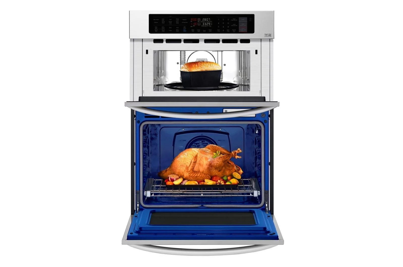 1.7/4.7 cu. ft. Smart wi-fi Enabled Combination Double Wall Oven - Image 6