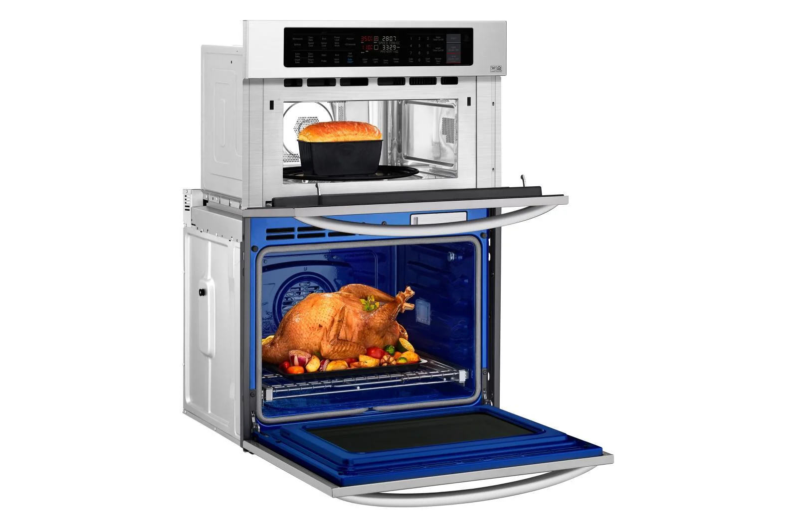1.7/4.7 cu. ft. Smart wi-fi Enabled Combination Double Wall Oven - Image 8