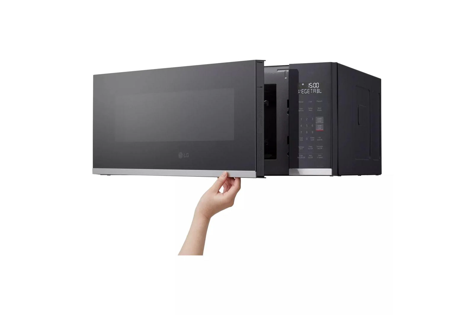 Lg MVEF1323F 1.3 cu. ft. Smart Low Profile Over-the-Range Microwave Oven - Image 12