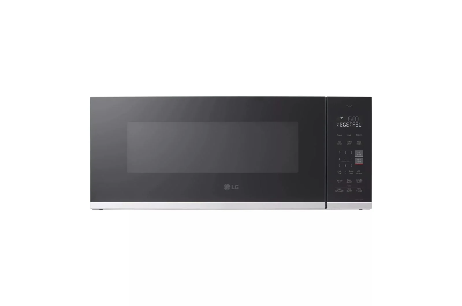 Lg MVEF1323F 1.3 cu. ft. Smart Low Profile Over-the-Range Microwave Oven - Image 2