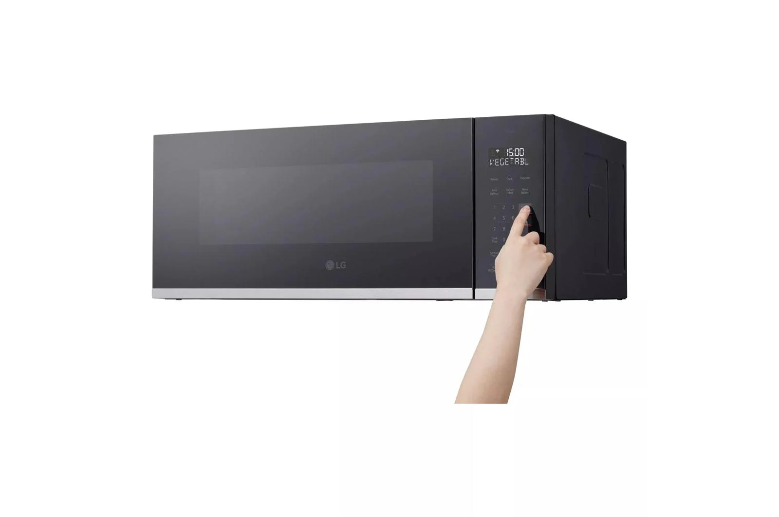 Lg MVEF1323F 1.3 cu. ft. Smart Low Profile Over-the-Range Microwave Oven - Image 9
