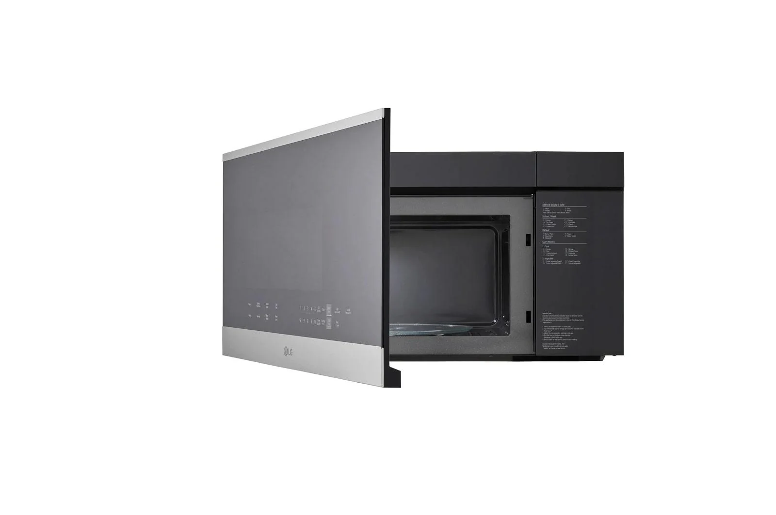 Lg MVEL2034X 2.0 cu. ft. Wi-Fi Enabled Over-the-Range Microwave Oven with EasyClean® - Image 11