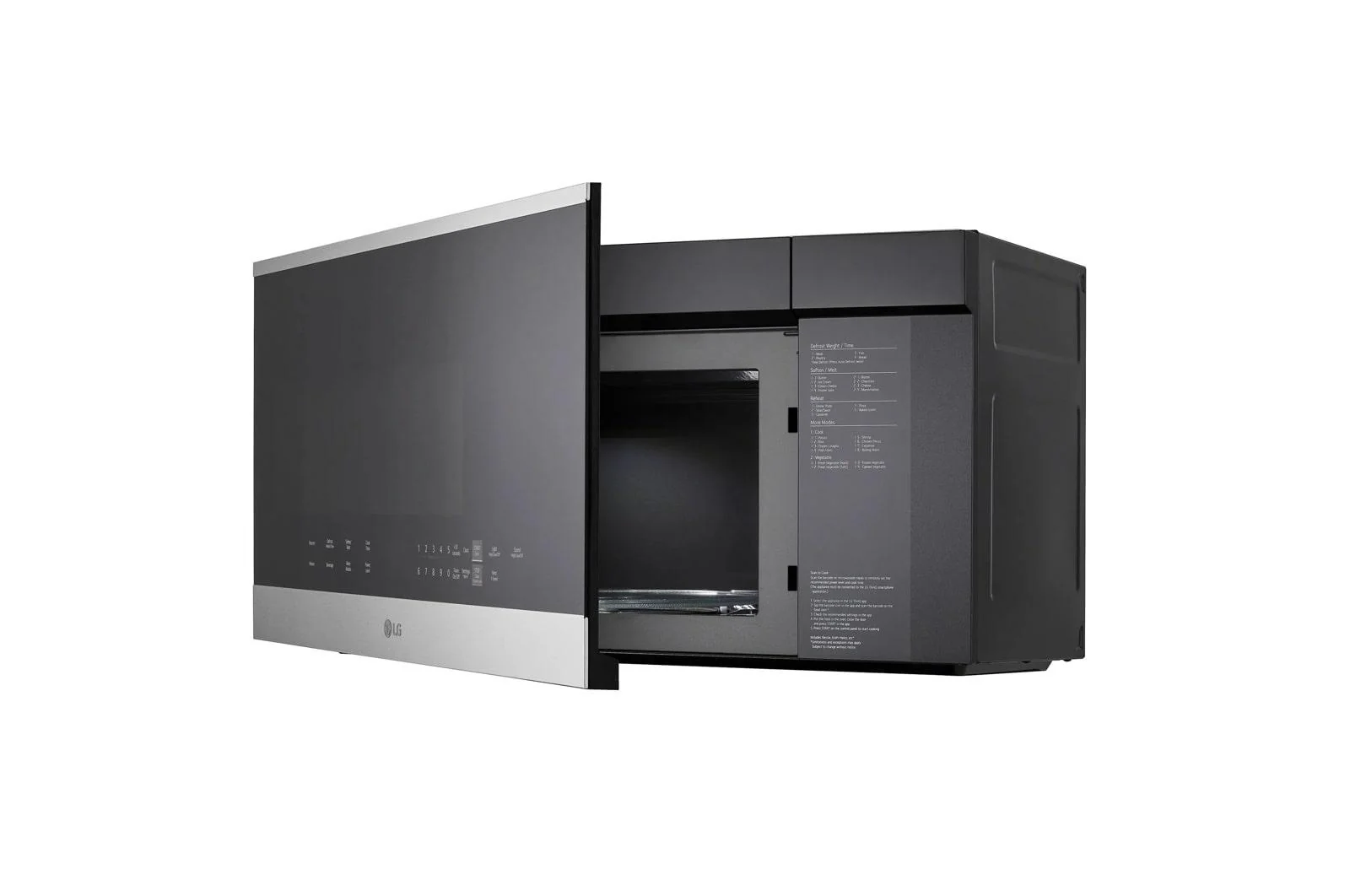 Lg MVEL2034X 2.0 cu. ft. Wi-Fi Enabled Over-the-Range Microwave Oven with EasyClean® - Image 13