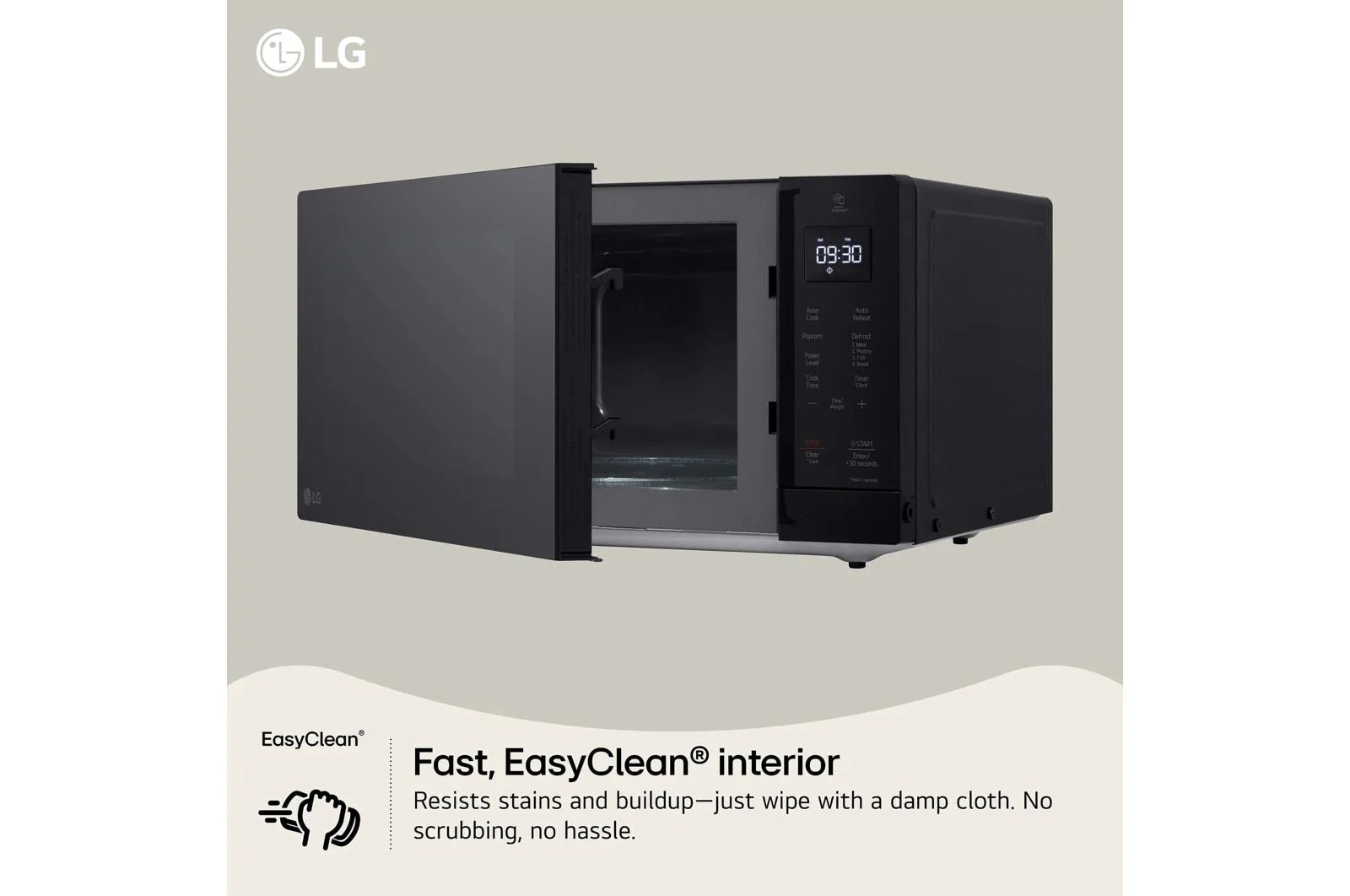 Lg MVEL2034X 2.0 cu. ft. Wi-Fi Enabled Over-the-Range Microwave Oven with EasyClean® - Image 7