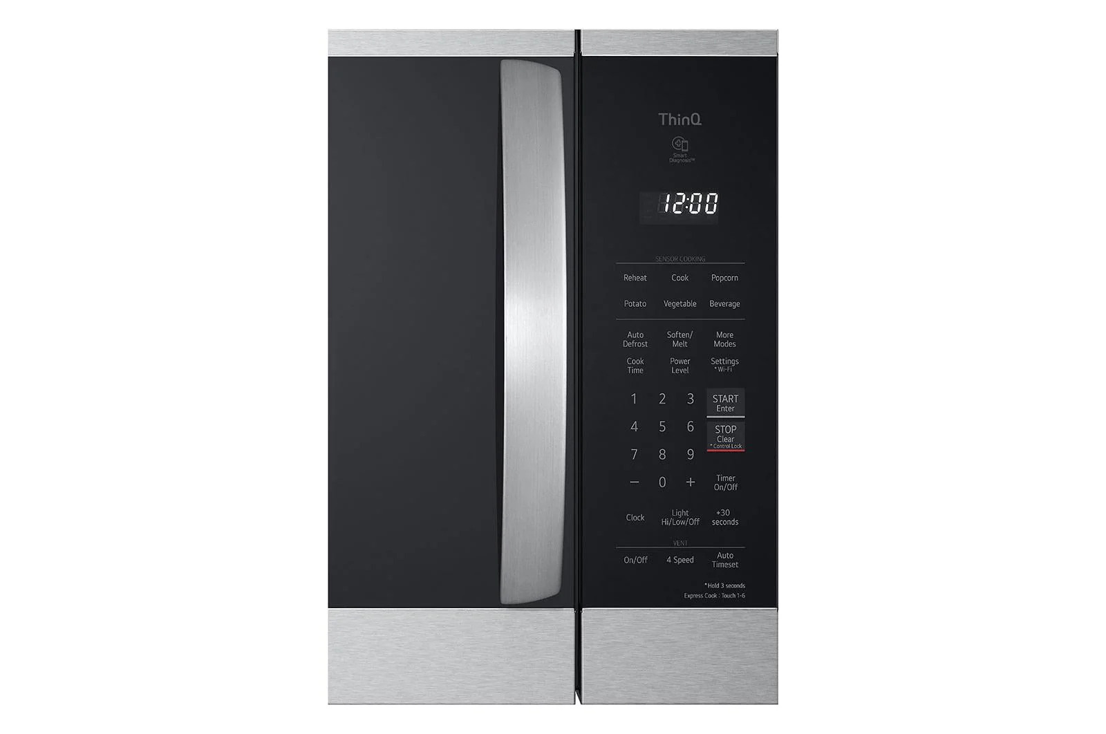 Lg MVEL2125F 2.1 cu. ft. Smart Over-the-Range Microwave with ExtendaVent® 2.0 - Image 9