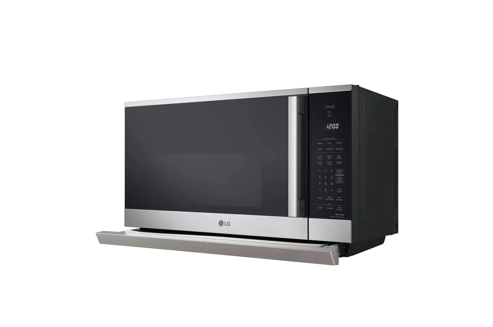 Lg MVEL2125X 2.1 cu. ft. Smart Over-the-Range Microwave Oven with ExtendaVent® 2.0 & EasyClean® - Image 8