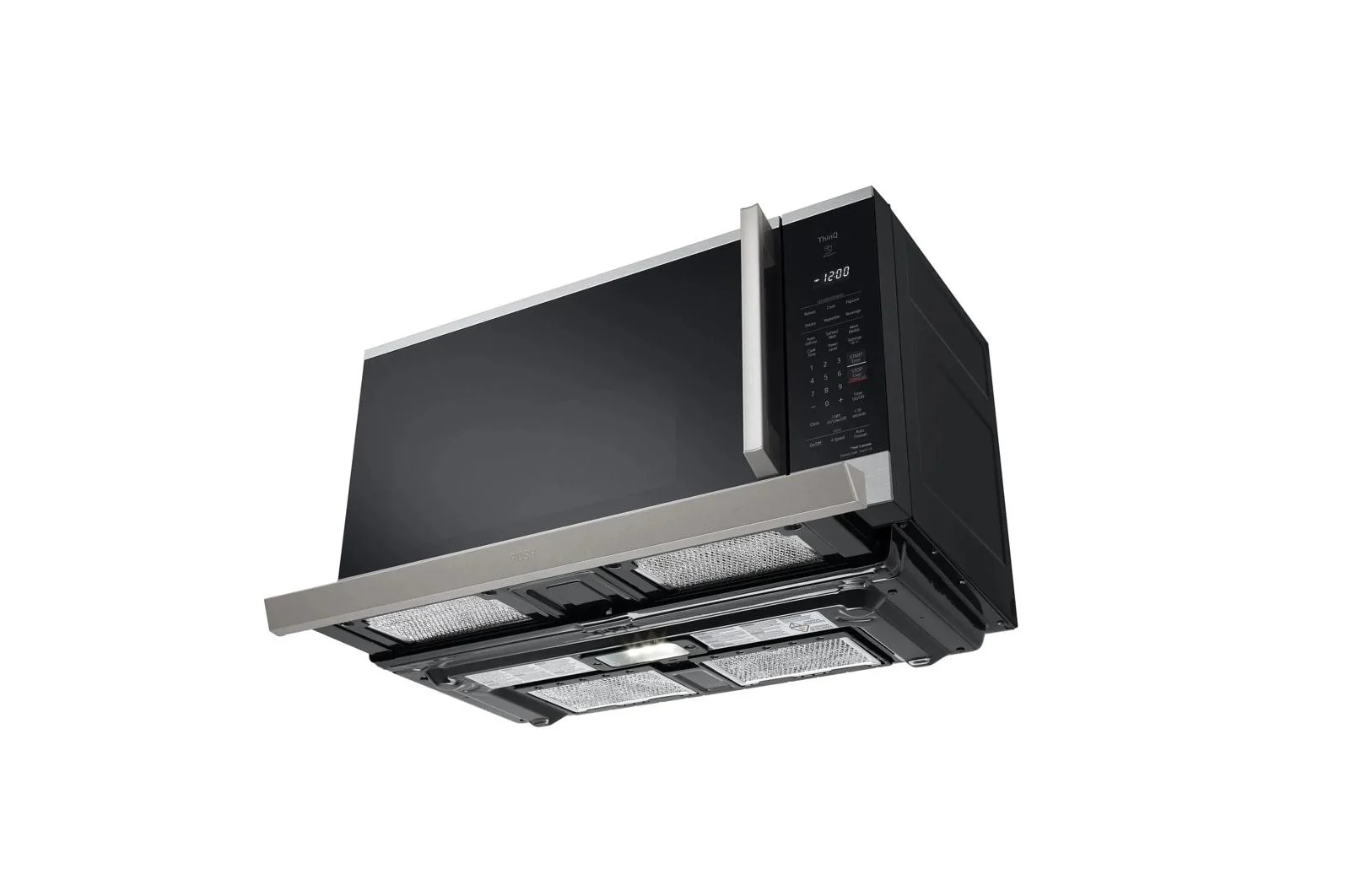 Lg MVEL2125X 2.1 cu. ft. Smart Over-the-Range Microwave Oven with ExtendaVent® 2.0 & EasyClean® - Image 9