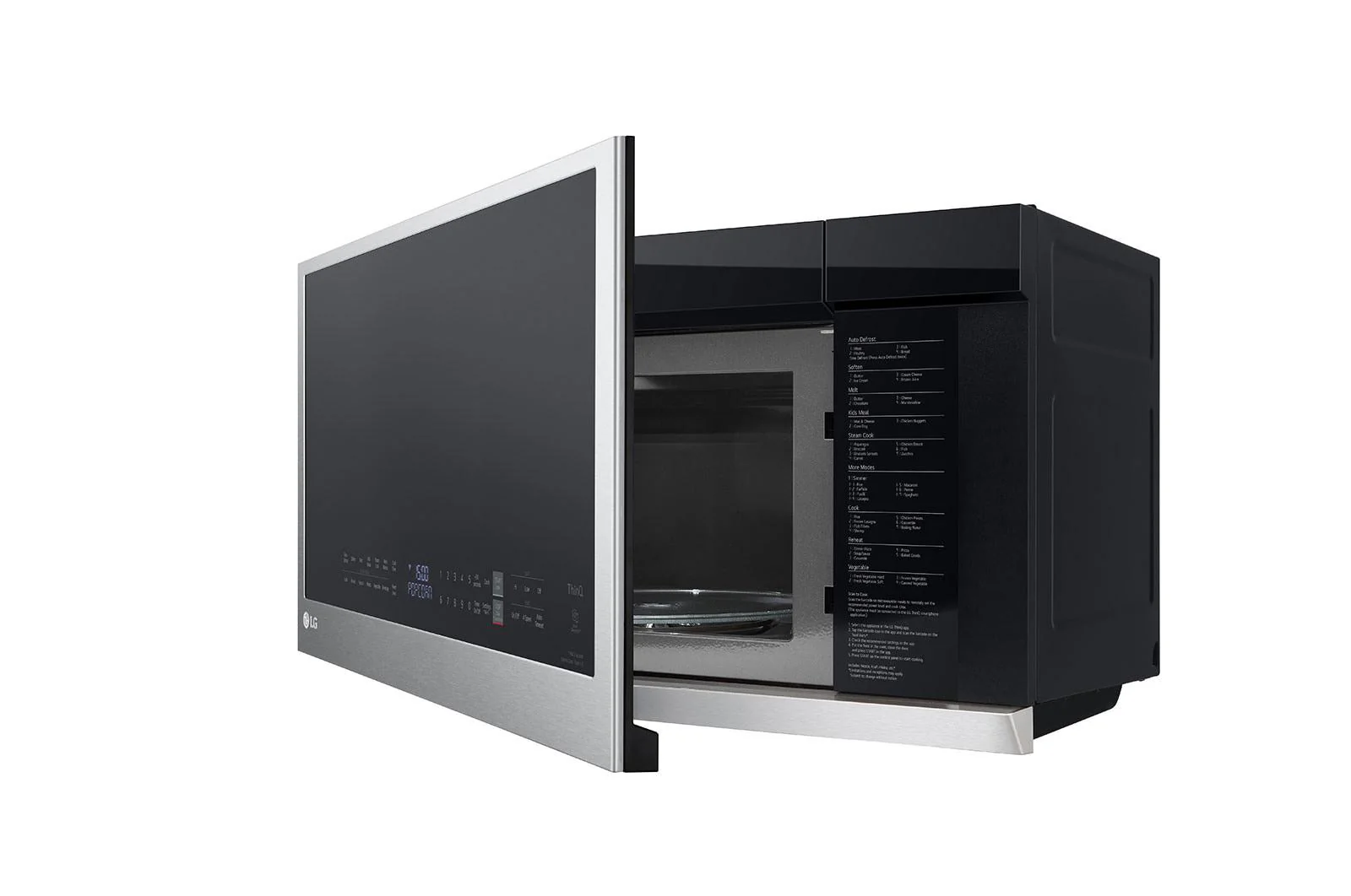 Lg MVEL2137F 2.1 cu. ft. Smart Over-the-Range Microwave with ExtendaVent®2.0 & EasyClean® - Image 5
