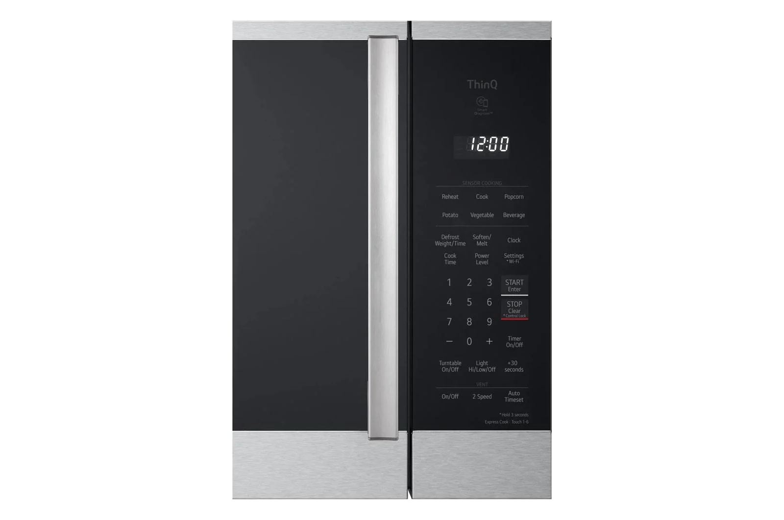 Lg MVEM1825X 1.8 cu. ft. Smart Over-the-Range Microwave Oven with EasyClean® - Image 9
