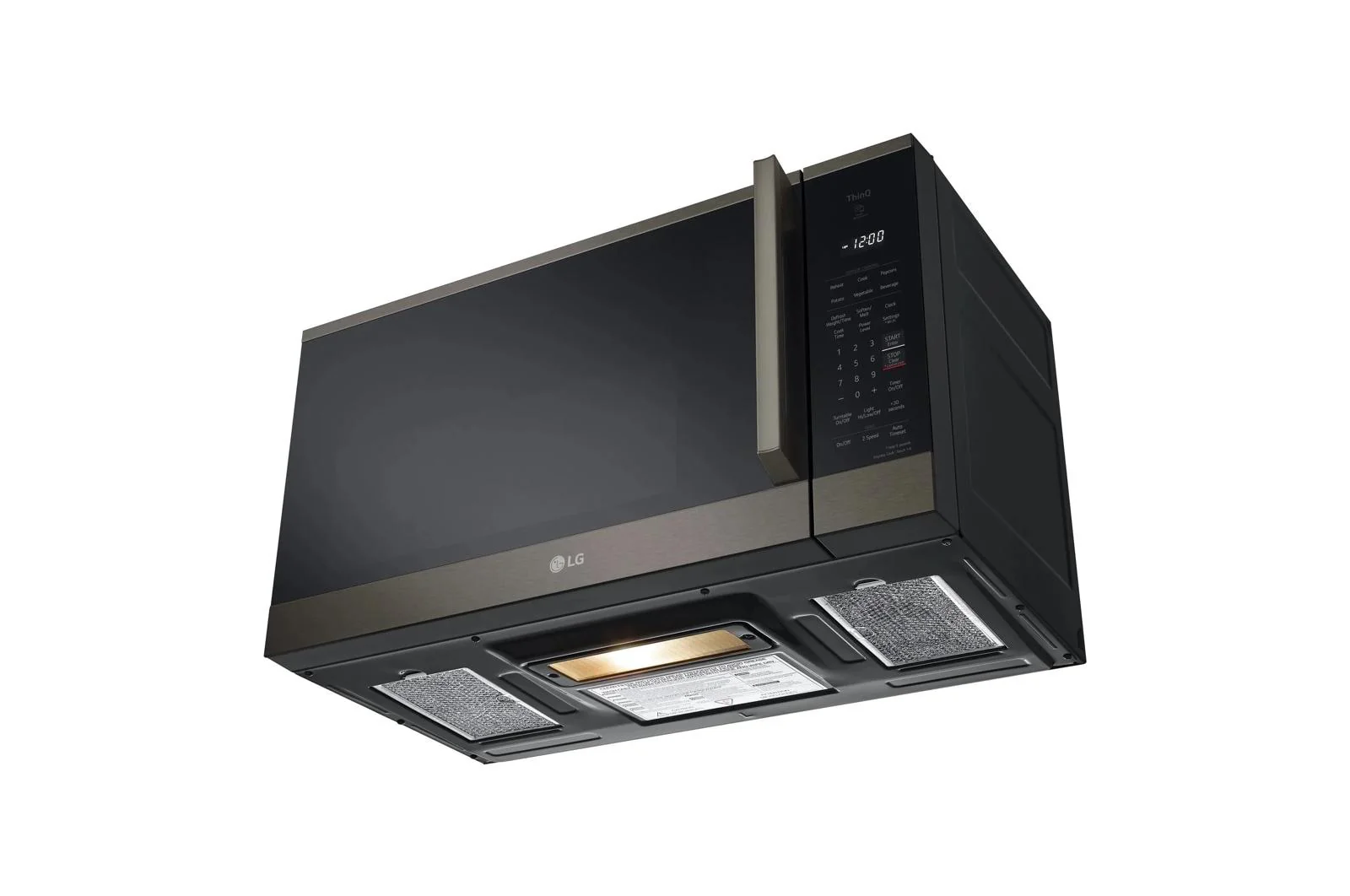 Lg MVEM1825Z 1.8 cu. ft. Smart Over-the-Range Microwave Oven with EasyClean® - Image 9