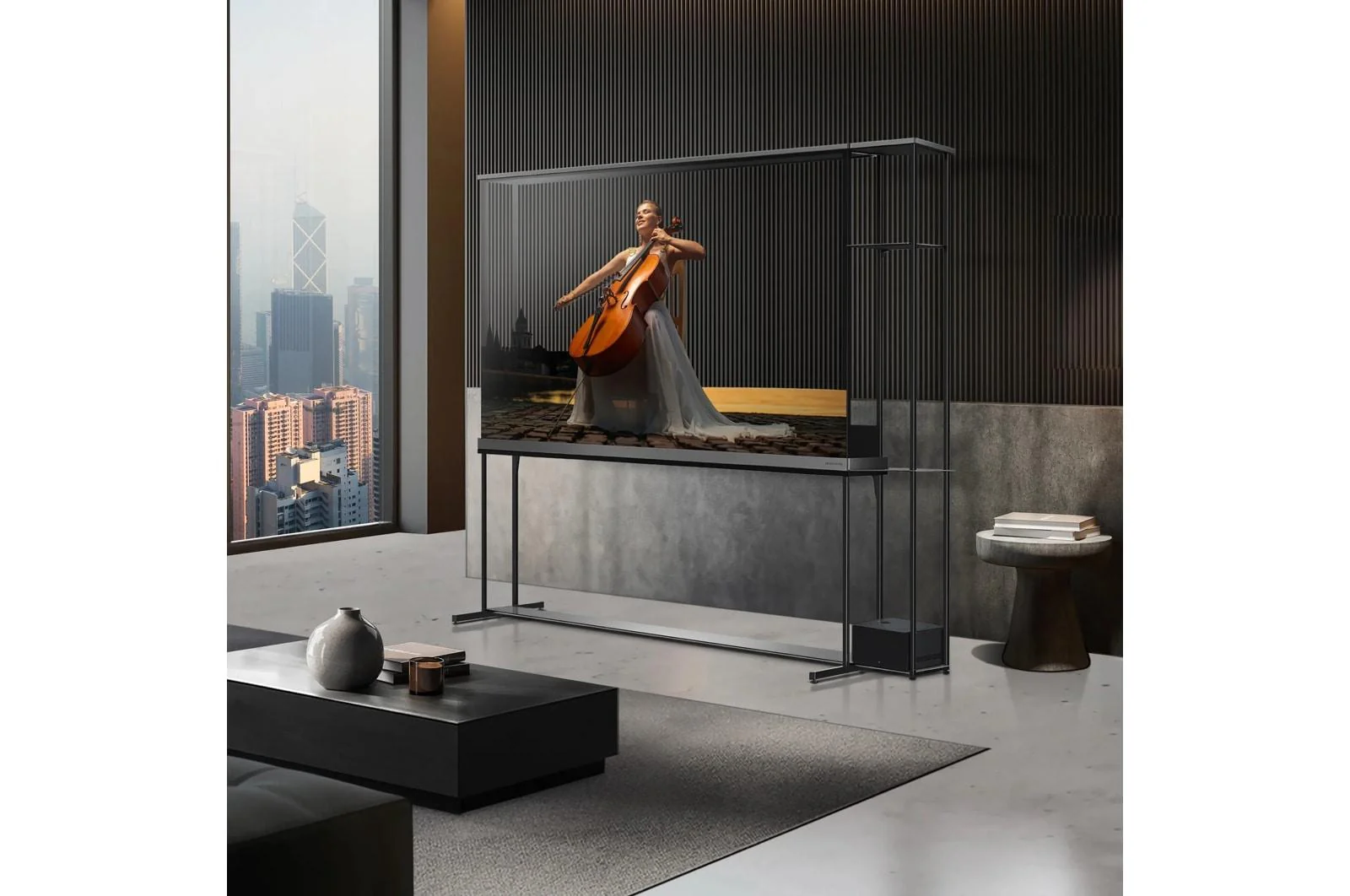 Lg OLED77T4PUA 77 Inch Class LG SIGNATURE OLED T: World's first Transparent 4K Smart TV 2024 with True Wireless Video & Audio Transfer - Image 11