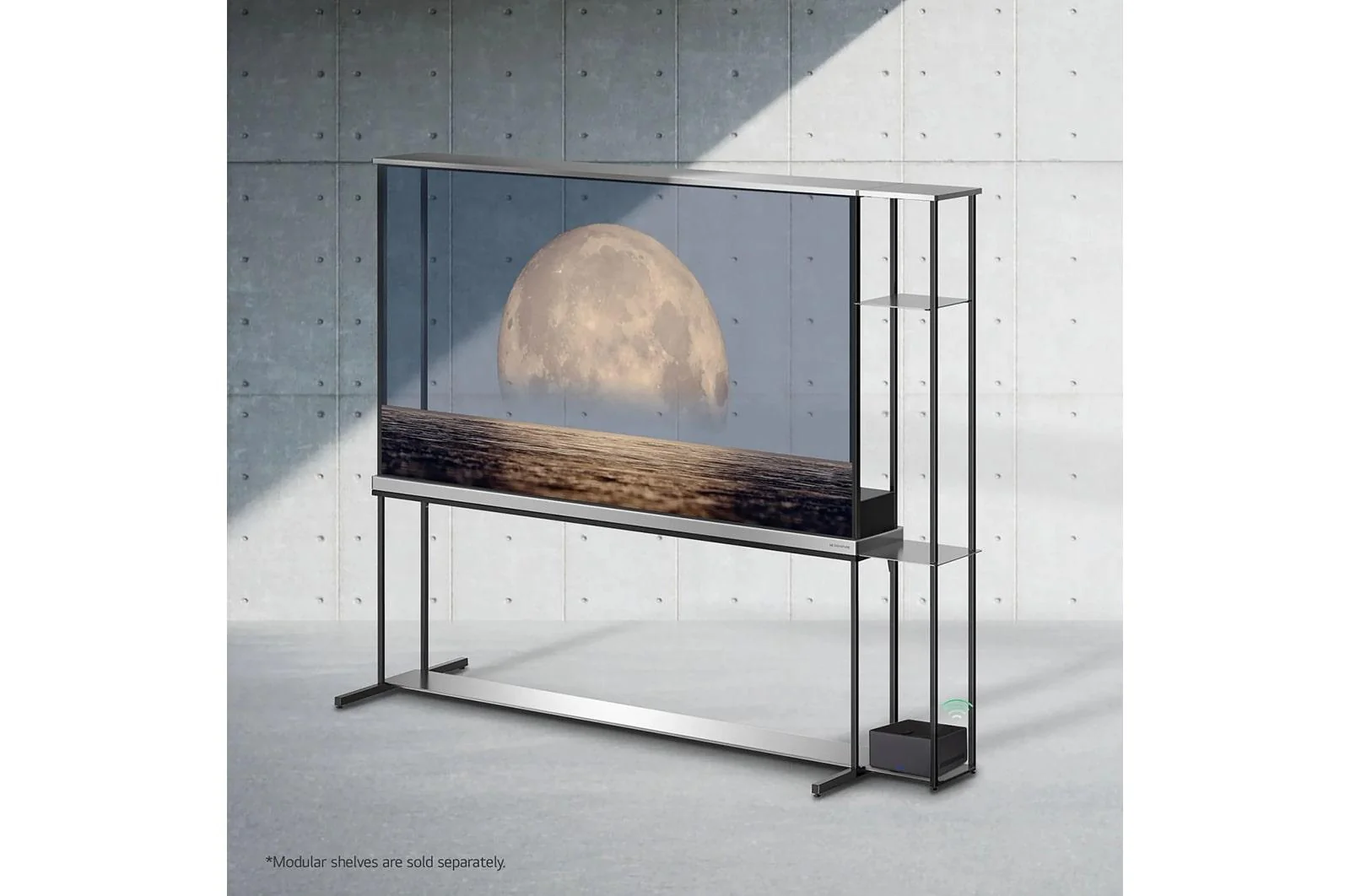 Lg OLED77T4PUA 77 Inch Class LG SIGNATURE OLED T: World's first Transparent 4K Smart TV 2024 with True Wireless Video & Audio Transfer - Image 2