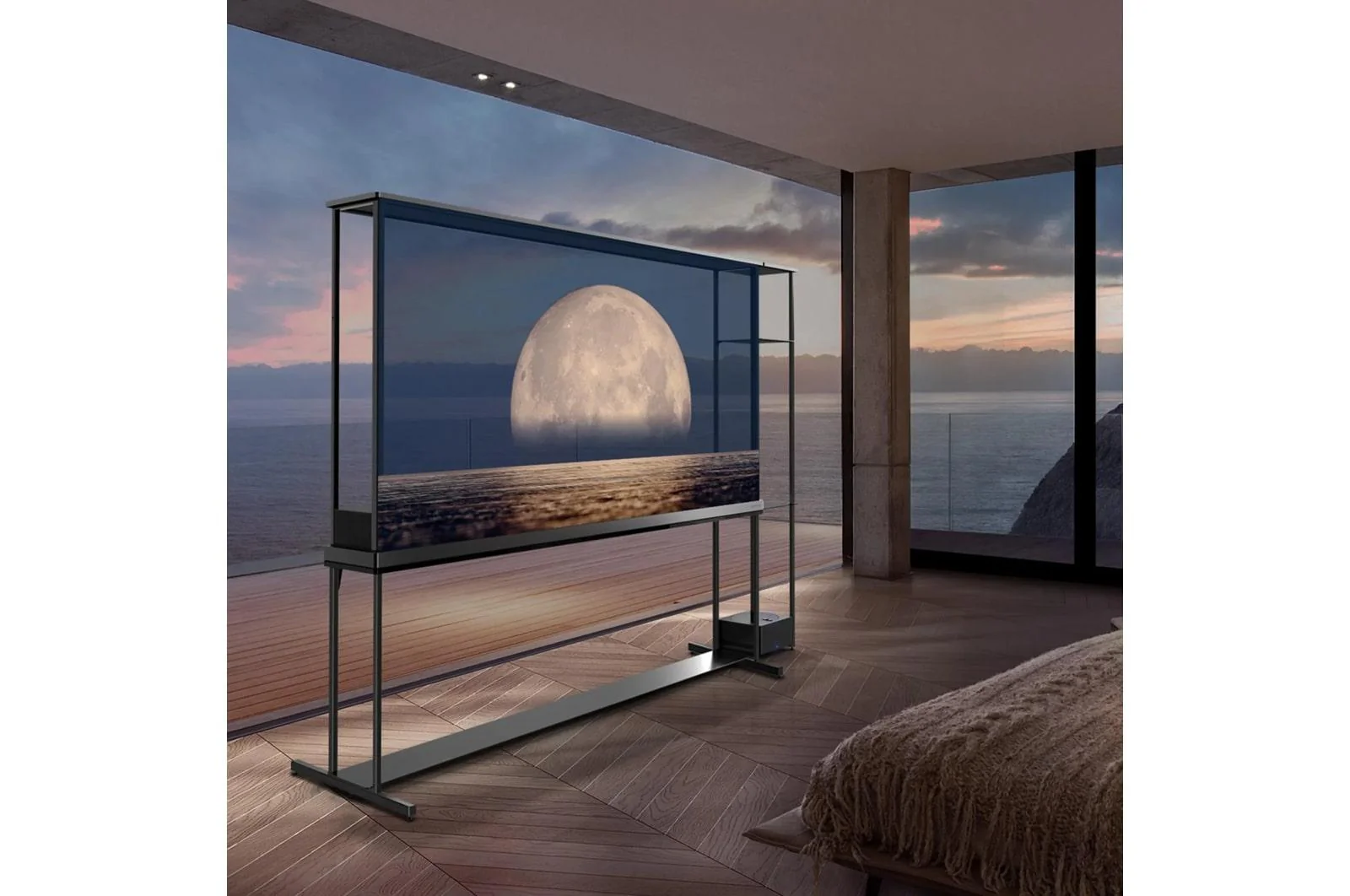 Lg OLED77T4PUA 77 Inch Class LG SIGNATURE OLED T: World's first Transparent 4K Smart TV 2024 with True Wireless Video & Audio Transfer - Image 7
