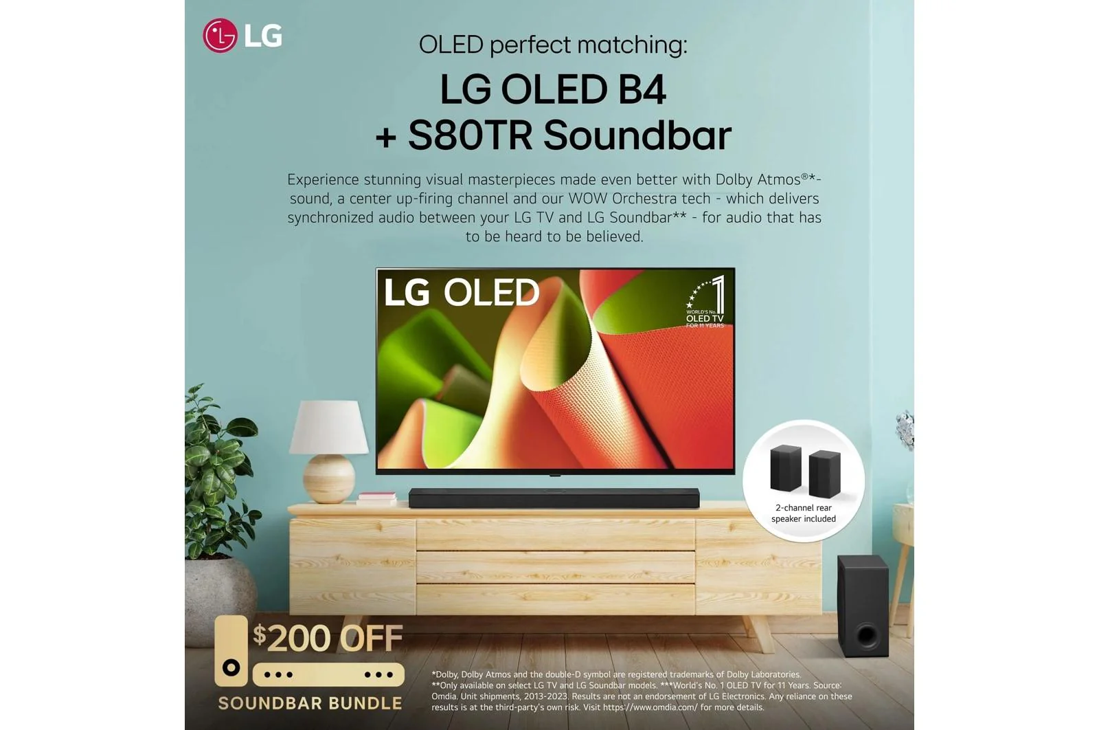 Lg OLED83B4PUA 83 Inch Class LG OLED B4 4K Smart TV 2024 - Image 14