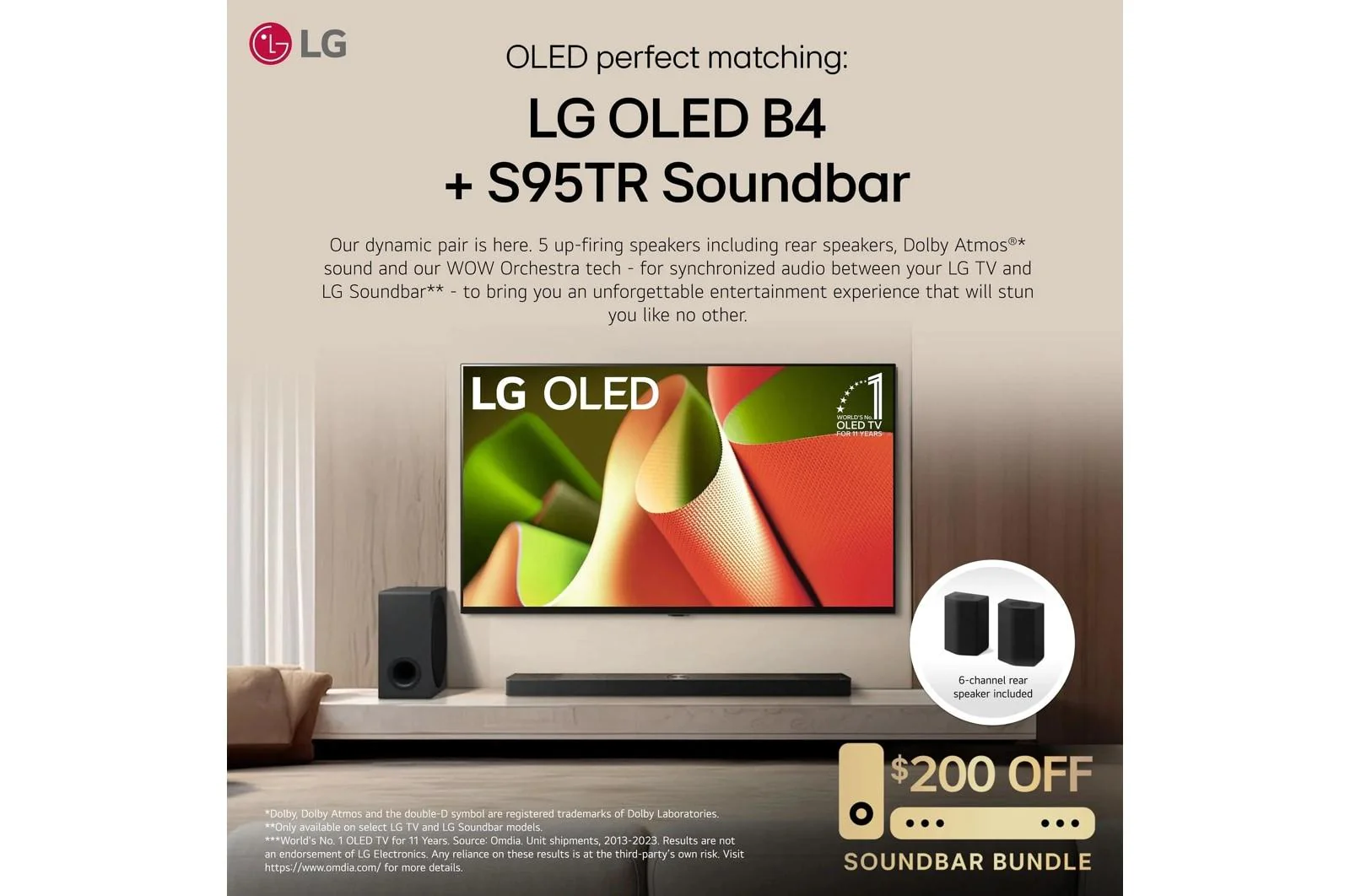 Lg OLED83B4PUA 83 Inch Class LG OLED B4 4K Smart TV 2024 - Image 15