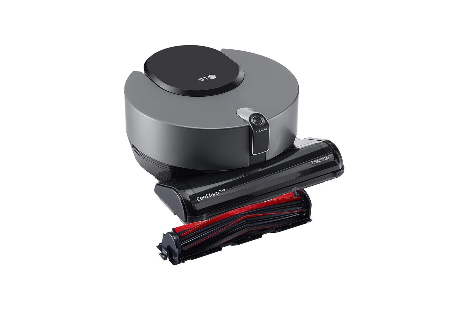 LG CordZero™ ThinQ Robotic Vacuum - Matte Grey - Image 12