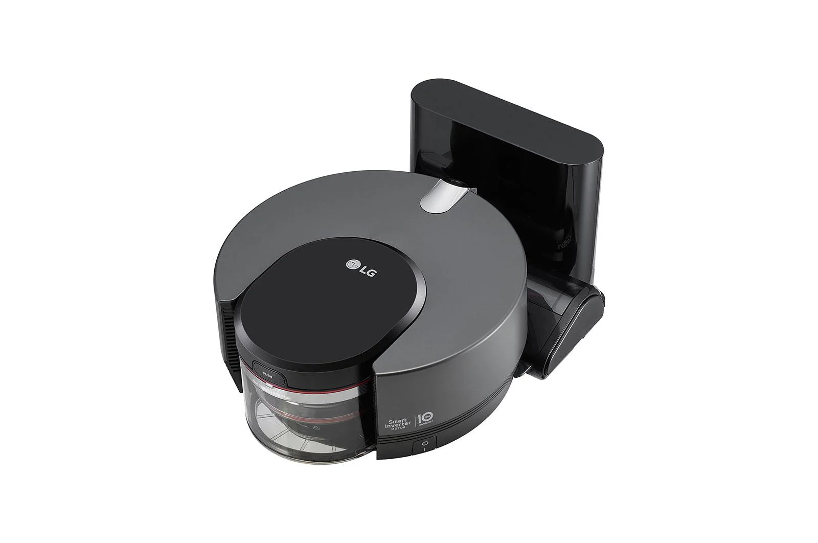 LG CordZero™ ThinQ Robotic Vacuum - Matte Grey - Image 14