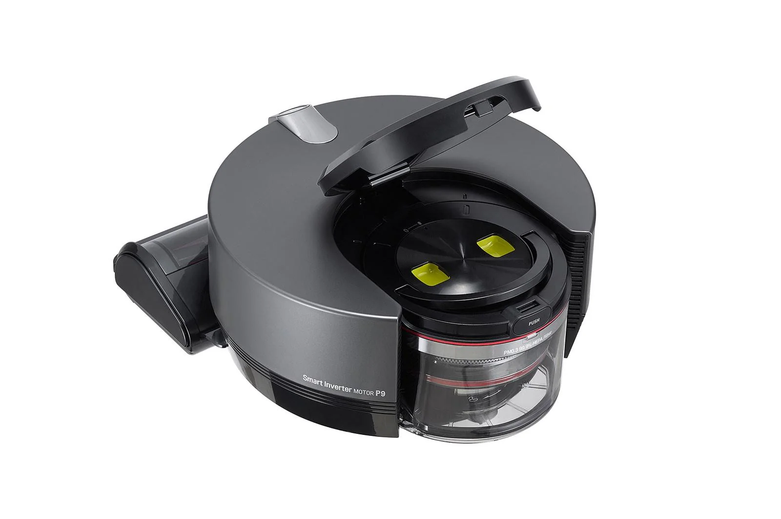 LG CordZero™ ThinQ Robotic Vacuum - Matte Grey - Image 8
