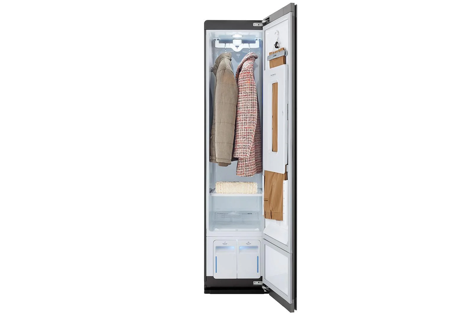 S3MFBN LG Styler® Smart Steam Closet with 3 Hangers - Mirror - Image 4