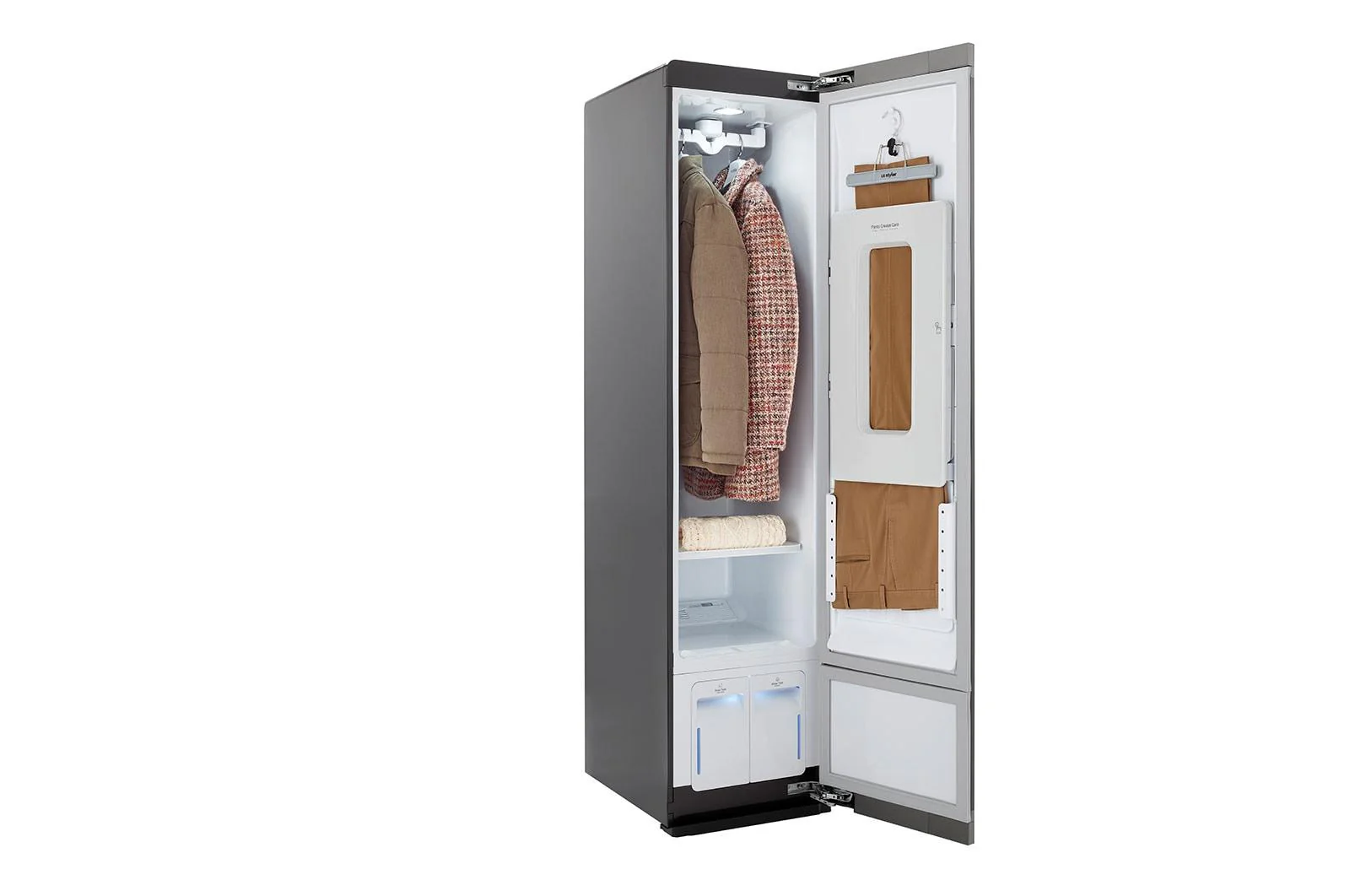 S3MFBN LG Styler® Smart Steam Closet with 3 Hangers - Mirror - Image 9