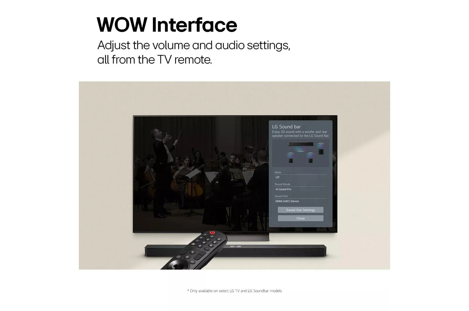 Lg S60T S60T LG Soundbar for TV with Dolby Audio™ 3.1 channel - Image 4