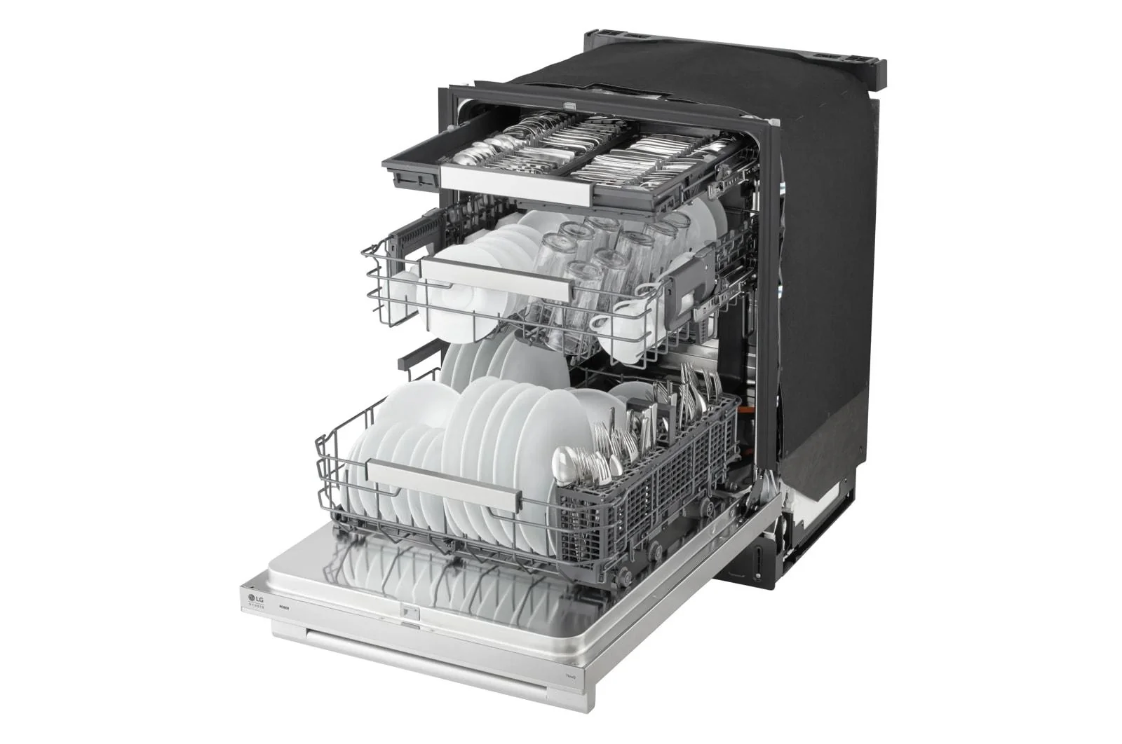 SDNTHS72S LG STUDIO FlushFit™ Dishwasher with 1-Hour Wash & Dry, QuadWash® Pro, and Dynamic Heat Dry™ with AutoVent™ Dry - Image 7