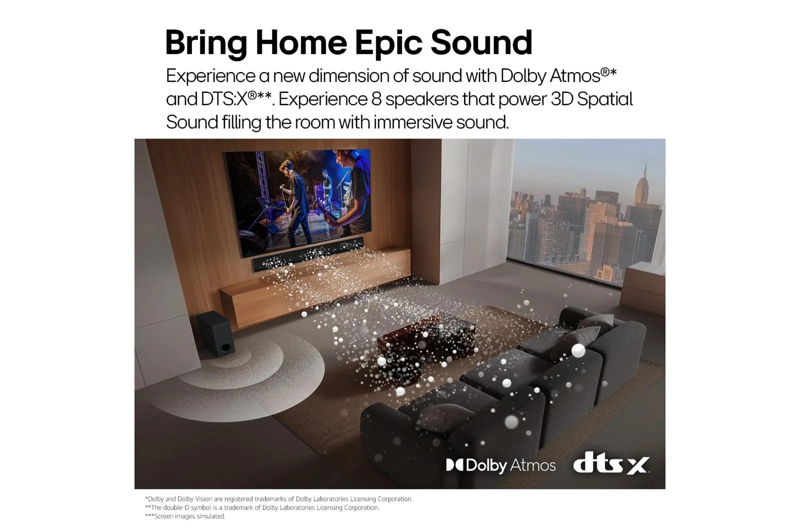 Lg SG10TY SG10TY LG Soundbar for TV with Dolby Atmos® 3.1 channel, Best OLED matching - Image 7