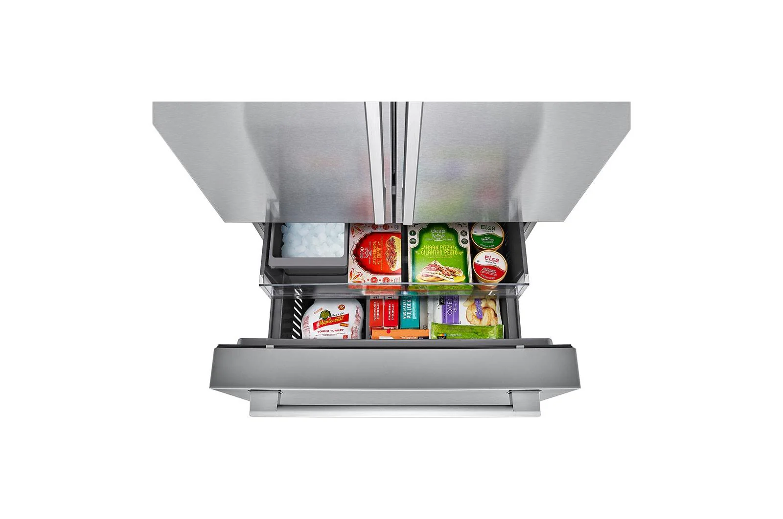 SRFB27S3 LG STUDIO 27 cu. ft. Smart Counter-Depth MAX™ French Door Refrigerator - Image 7