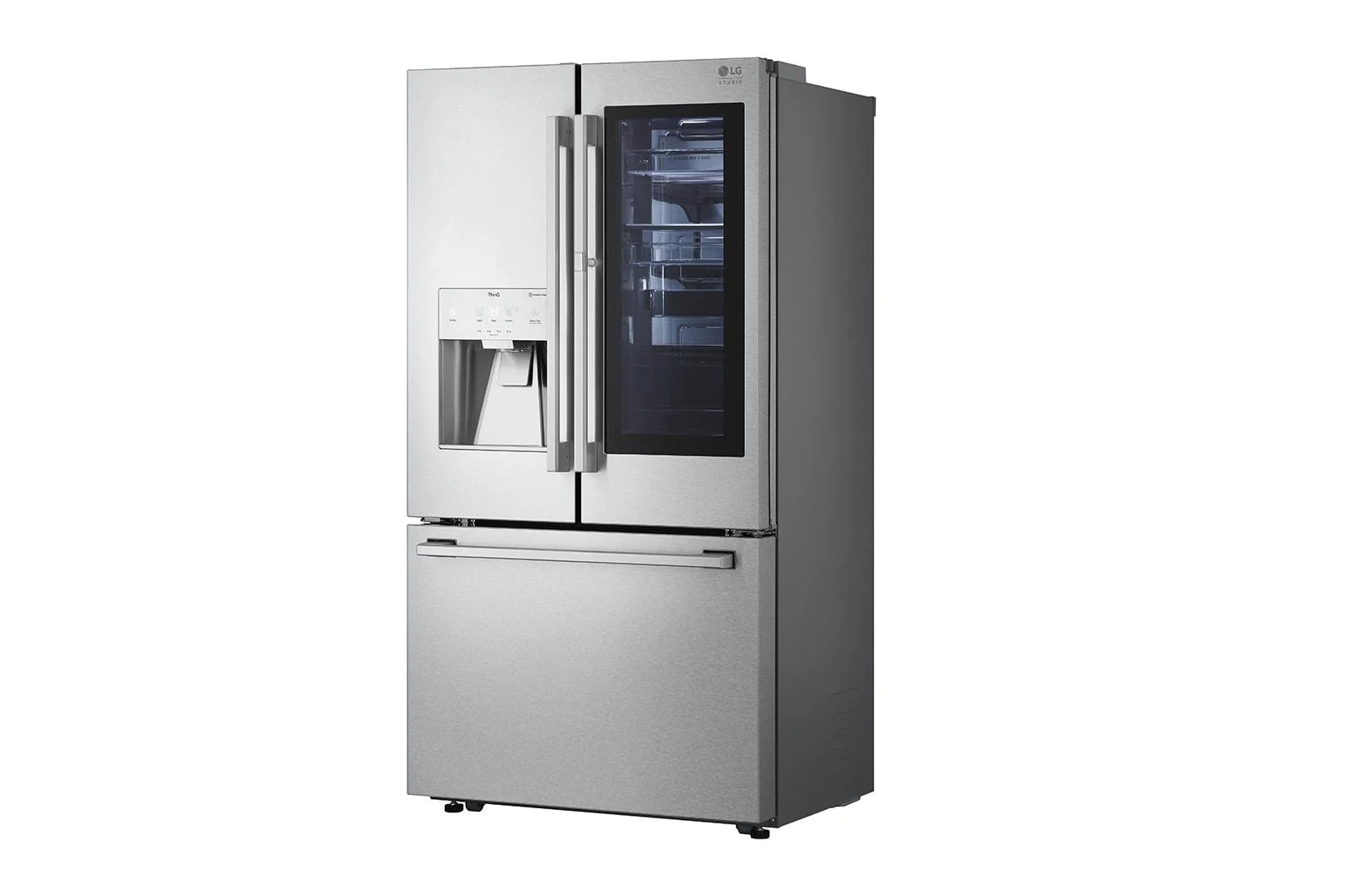 SRFVC2416S LG STUDIO 24 cu. ft. Smart InstaView® Door-in-Door® Large Capacity Counter-Depth Refrigerator with Craft Ice™ Maker - Image 10