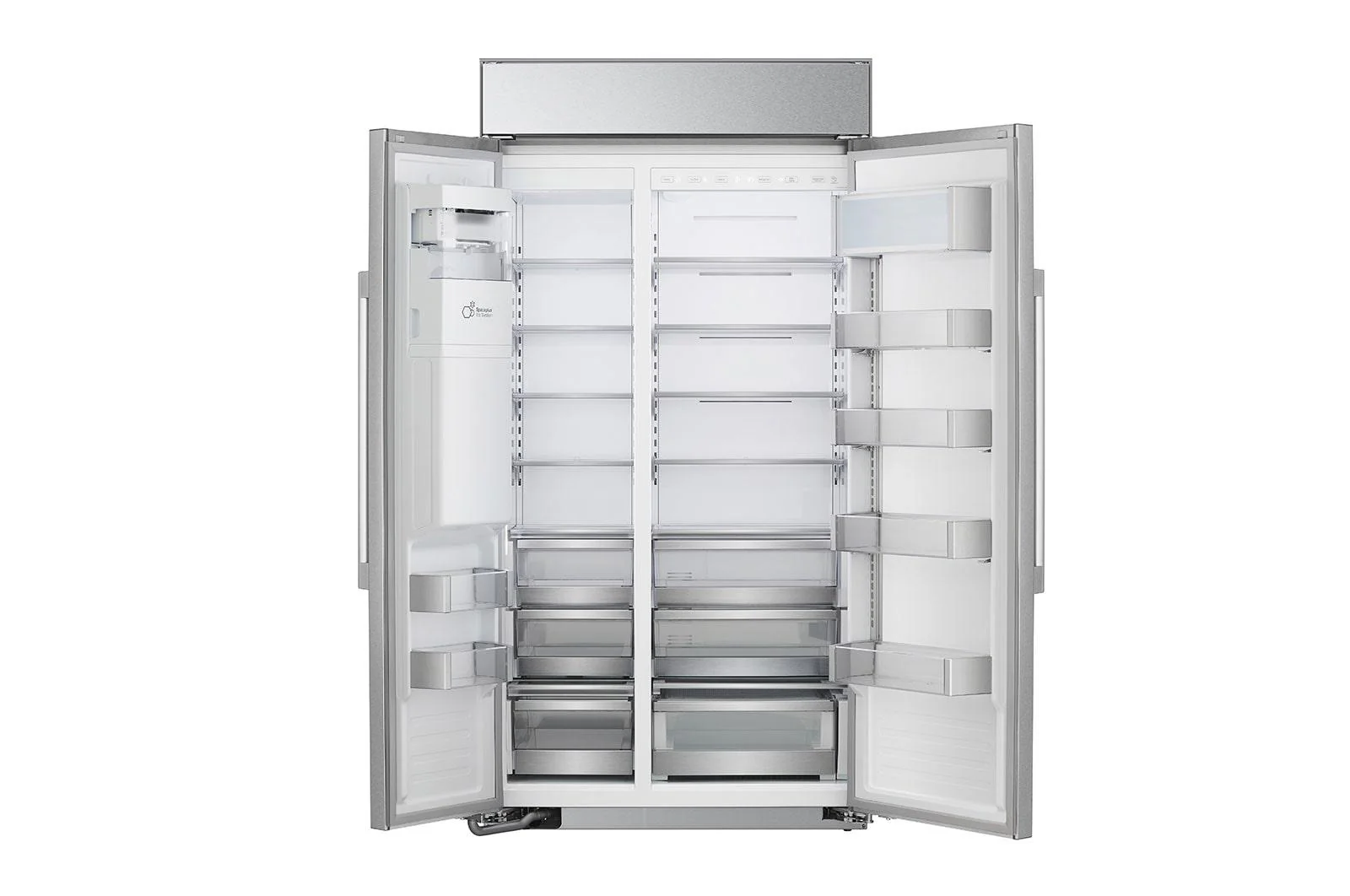 SRSXB2622S LG STUDIO 26 cu. ft. Smart Side-by-Side Built-In Refrigerator with Ice & Water Dispenser - Image 5
