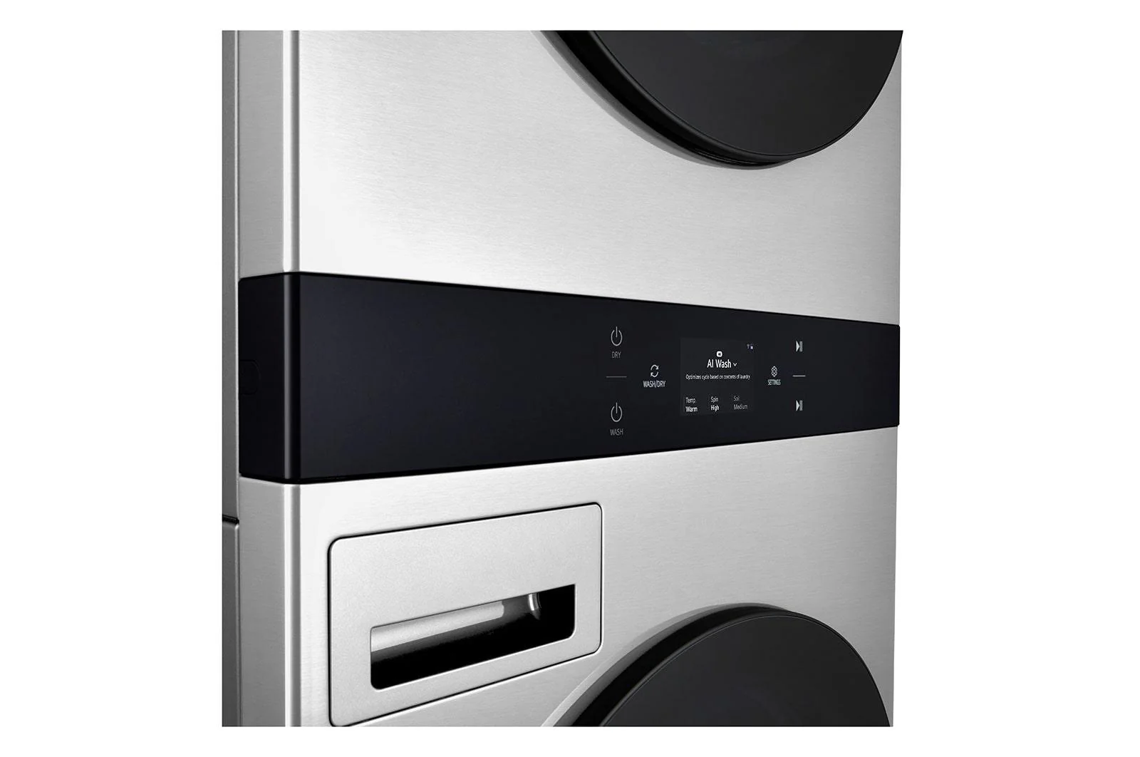 SWWE50N3 LG STUDIO WashTower™ Smart Front Load 5.0 cu. ft. Washer and 7.4 cu. ft. Electric Dryer with Center Control® - Image 6