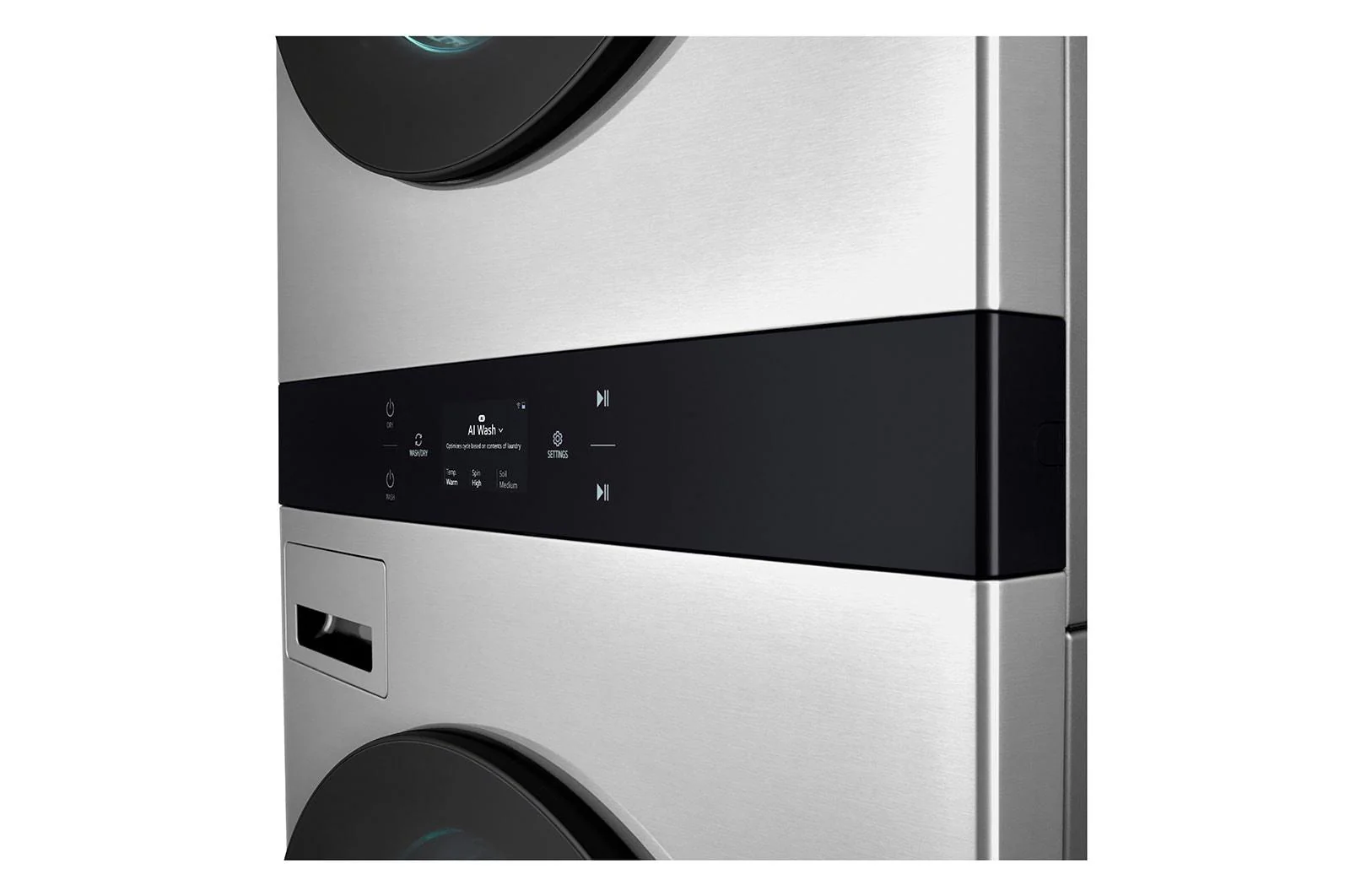 SWWG50N3 LG STUDIO WashTower™ Smart Front Load 5.0 cu. ft. Washer and 7.4 cu. ft. Gas Dryer with Center Control® - Image 6