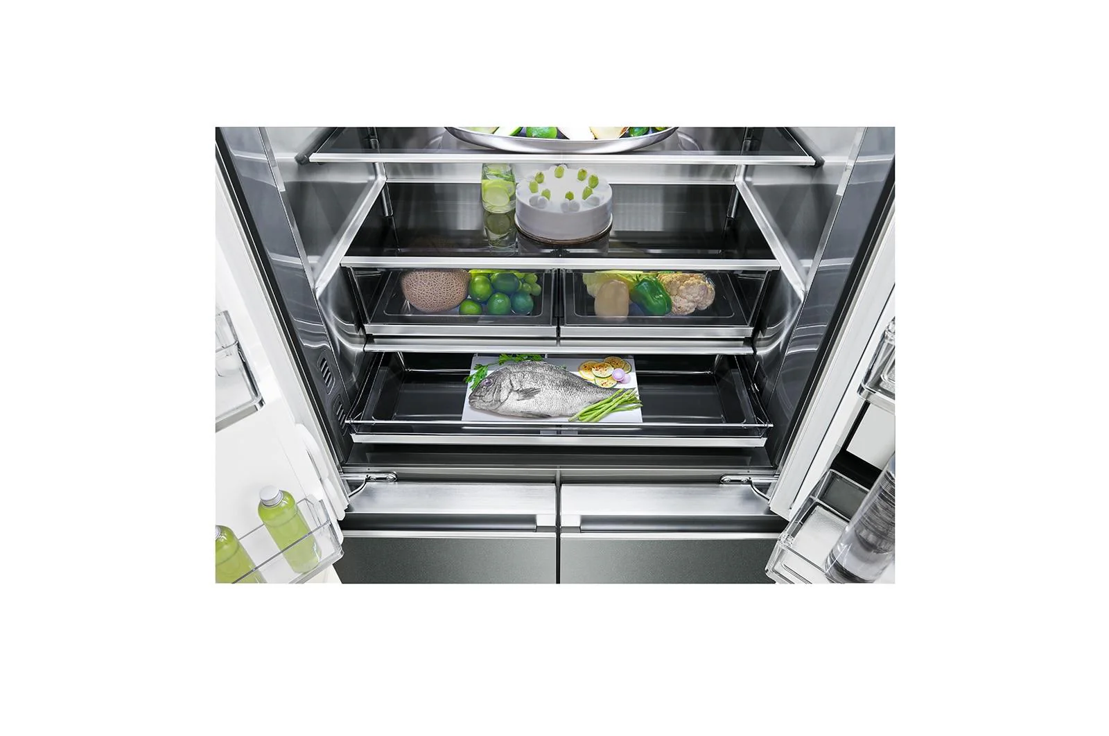 URNTS3106N LG SIGNATURE 31 cu. ft. Smart wi-fi Enabled InstaView® Door-in-Door® Refrigerator - Image 12