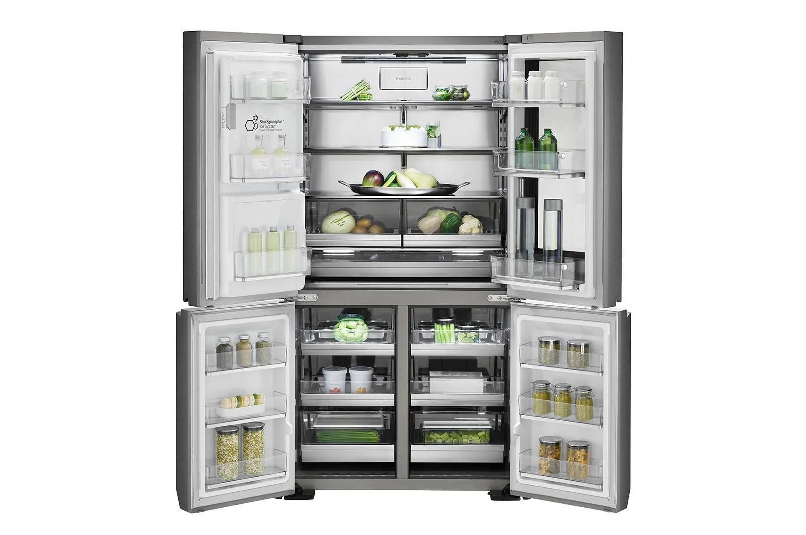 URNTS3106N LG SIGNATURE 31 cu. ft. Smart wi-fi Enabled InstaView® Door-in-Door® Refrigerator - Image 4