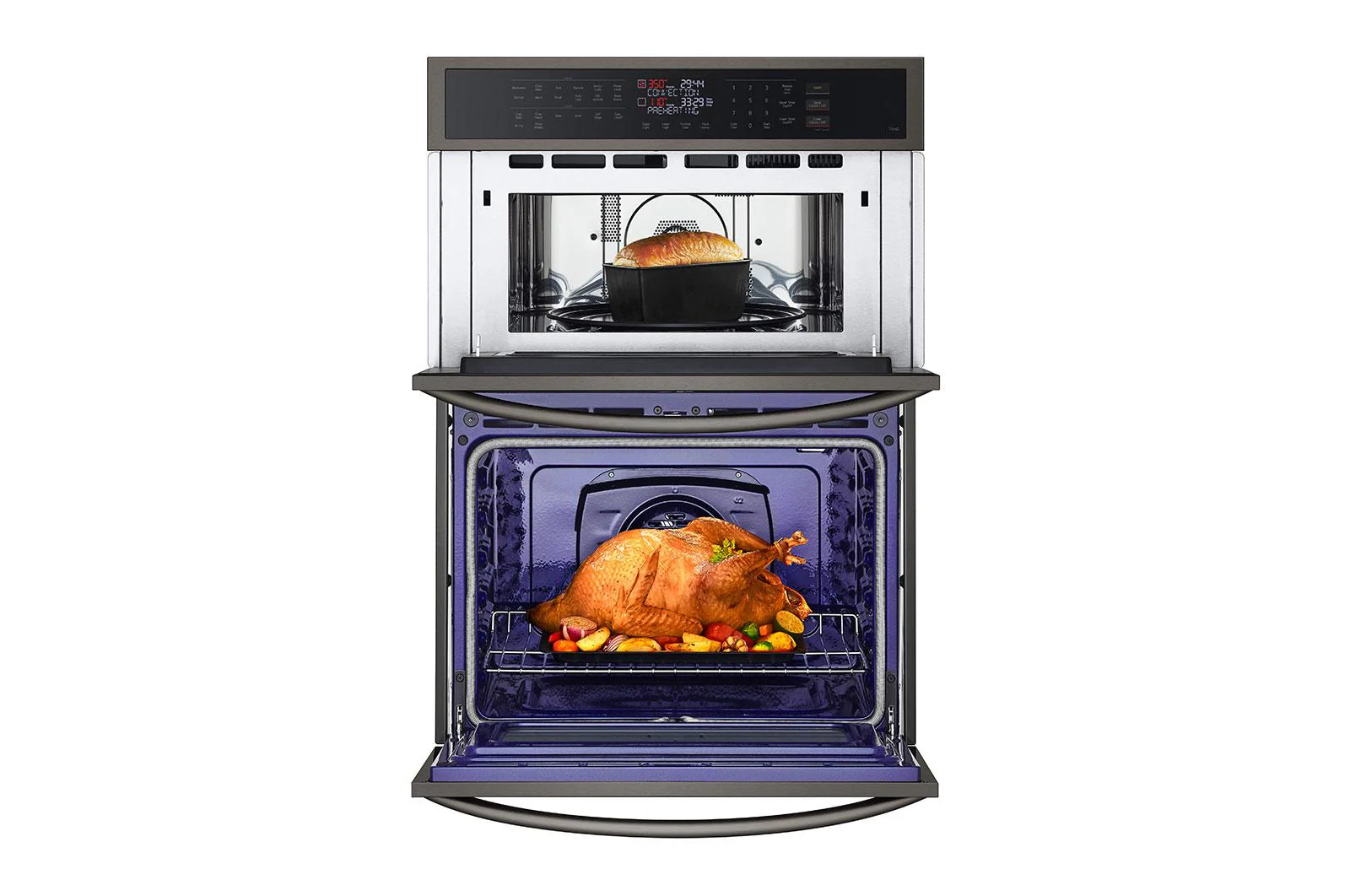 Lg WCEP6423D 1.7/4.7 cu. ft. Smart Combination Wall Oven with Convection and Air Fry - Image 5