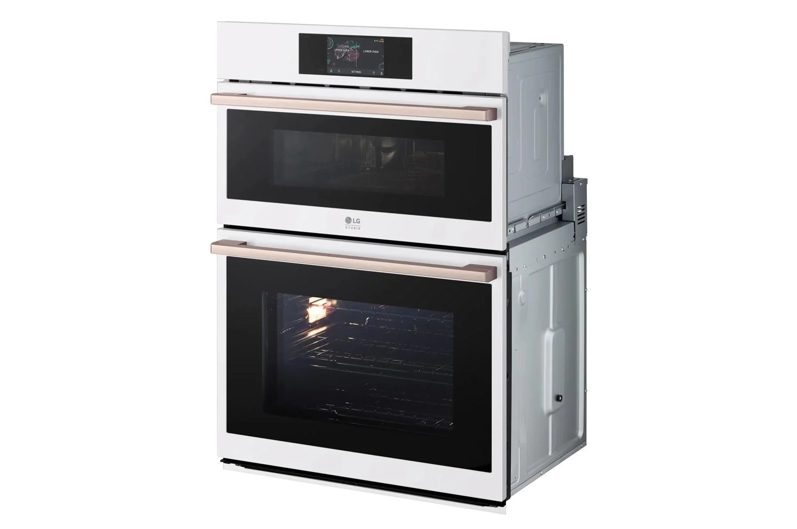 WCES6428N LG STUDIO 1.7/4.7 cu. ft. Combination Double Wall Oven - Essence White - Image 5