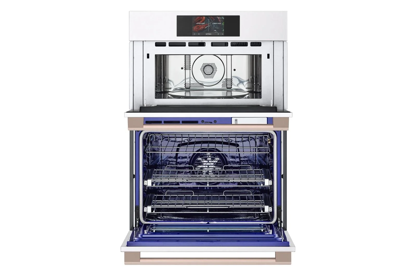 WCES6428N LG STUDIO 1.7/4.7 cu. ft. Combination Double Wall Oven - Essence White - Image 6