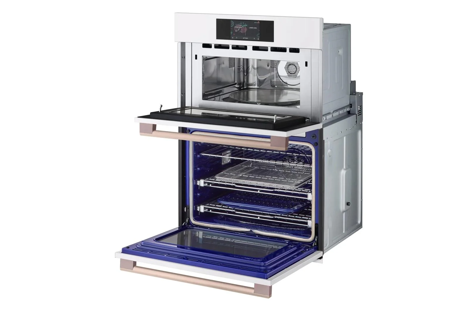 WCES6428N LG STUDIO 1.7/4.7 cu. ft. Combination Double Wall Oven - Essence White - Image 8