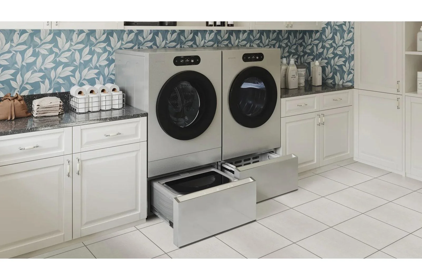 WD405CS LG SIGNATURE 1.0 cu. ft. 29 Inch SideKick™ Pedestal Washer, LG TWINWash™ Compatible - Image 9
